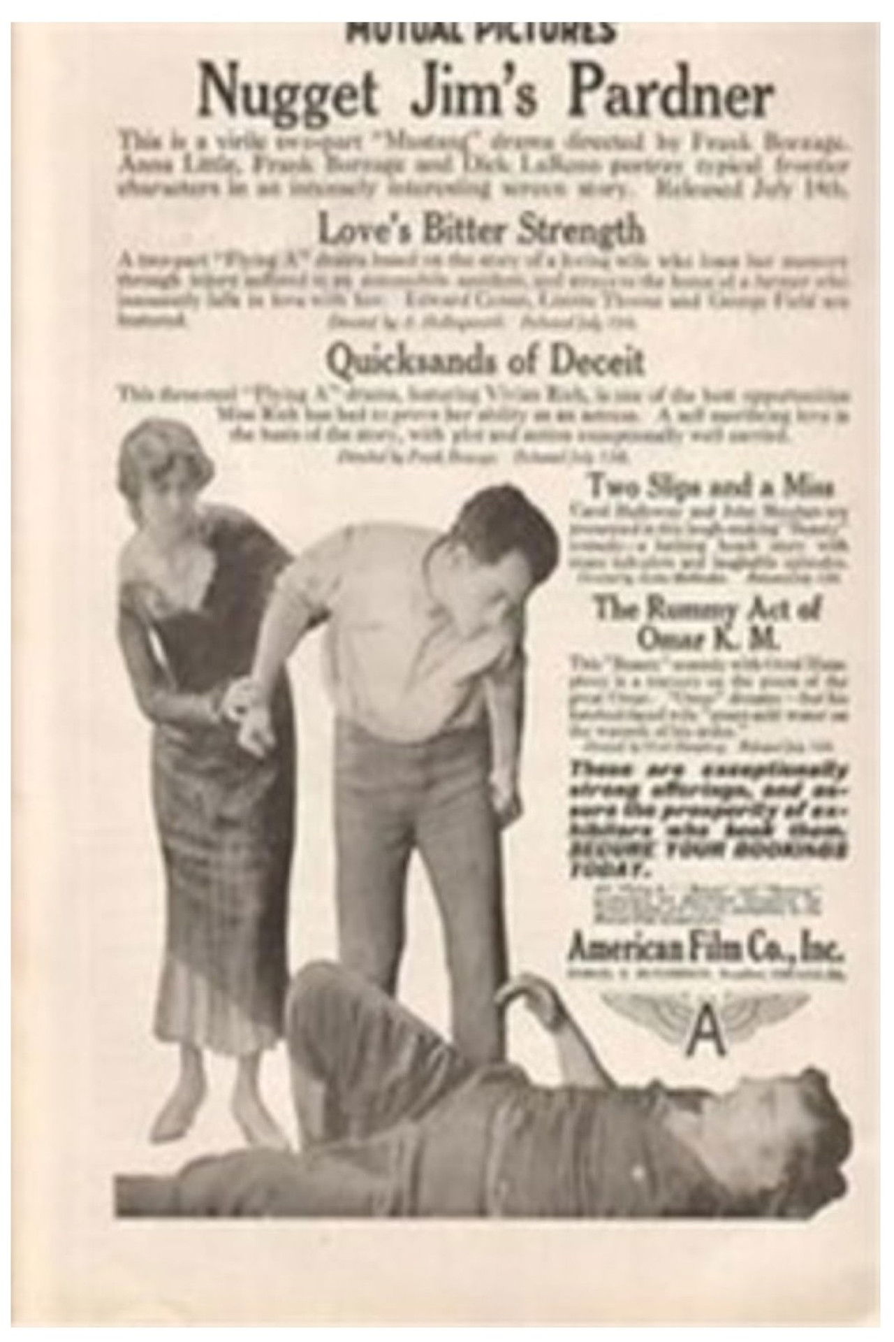 Nugget Jim's Pardner Backdrop