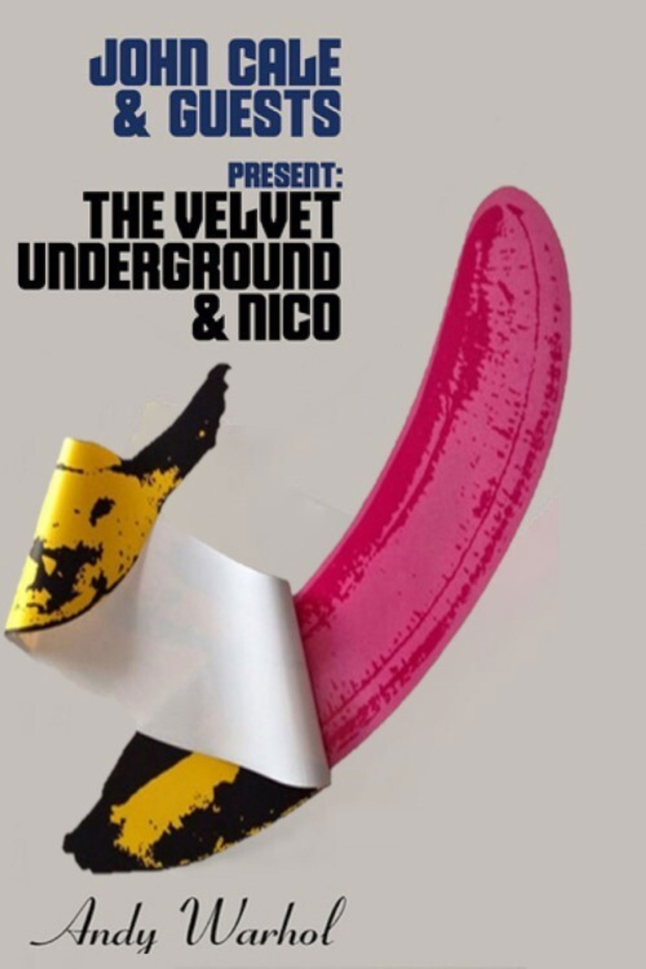 John Cale & Guest - perform The Velvet Underground & Nico Backdrop