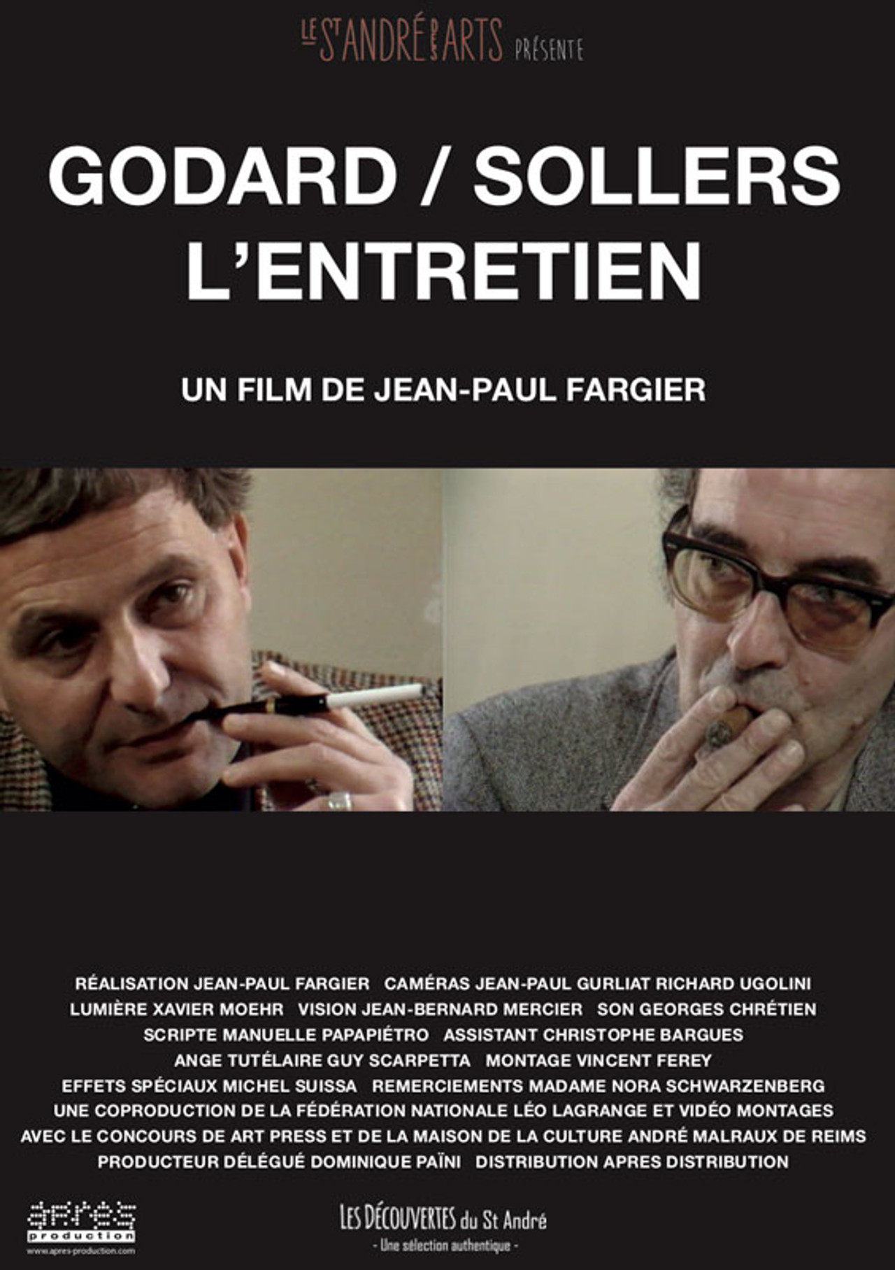 Godard / Sollers : L’entretien Backdrop