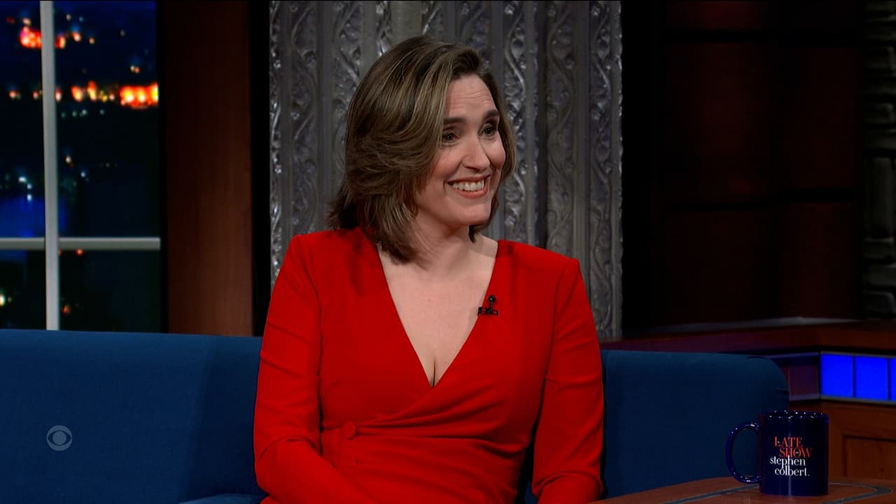 The Late Show with Stephen Colbert - Season 7 Episode 90 : Margaret Brennan, Adam Scott