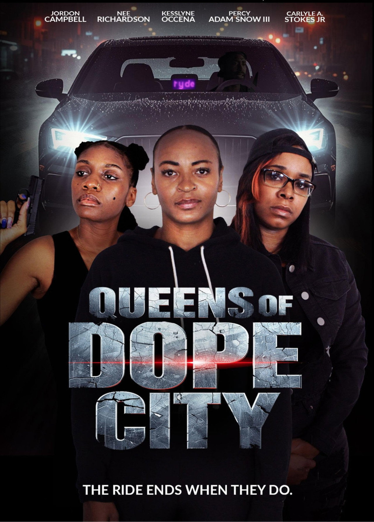 Queens of Dope City Backdrop