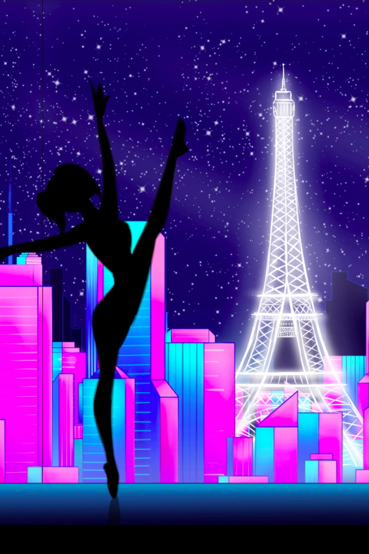 The White Nightingale Backdrop