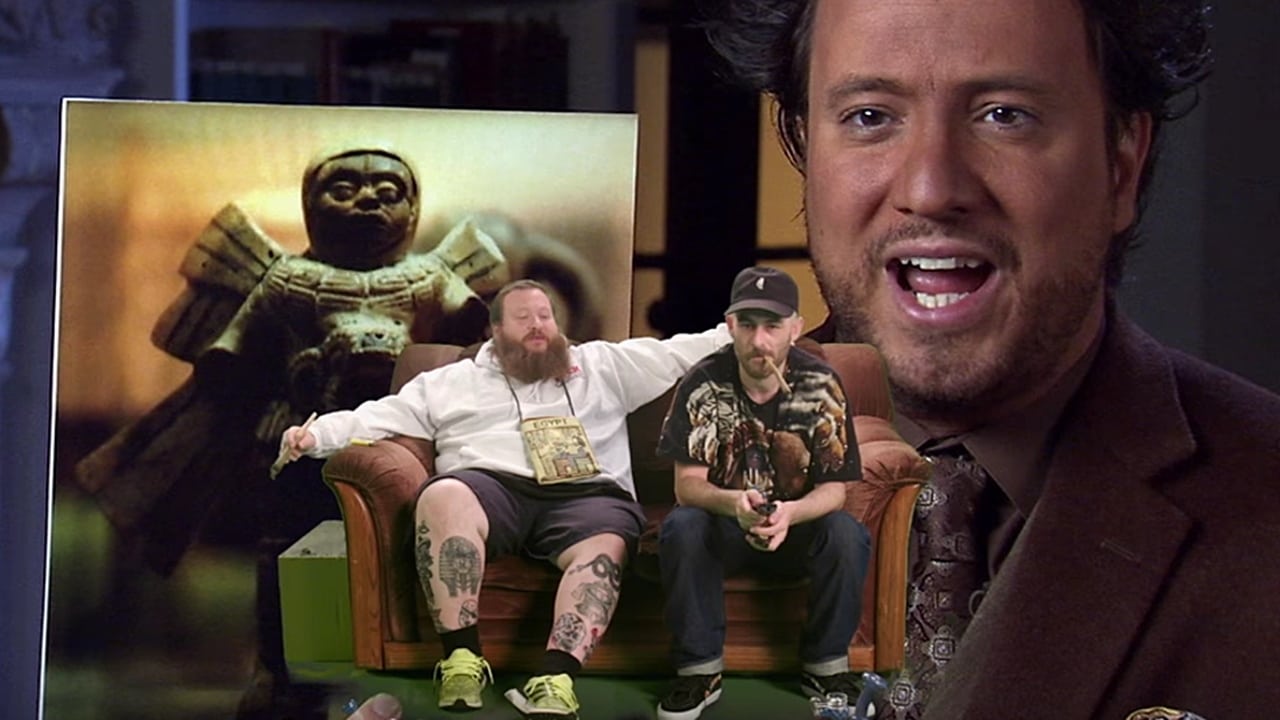 Scen från Traveling the Stars: Ancient Aliens with Action Bronson and Friends - 420 Special