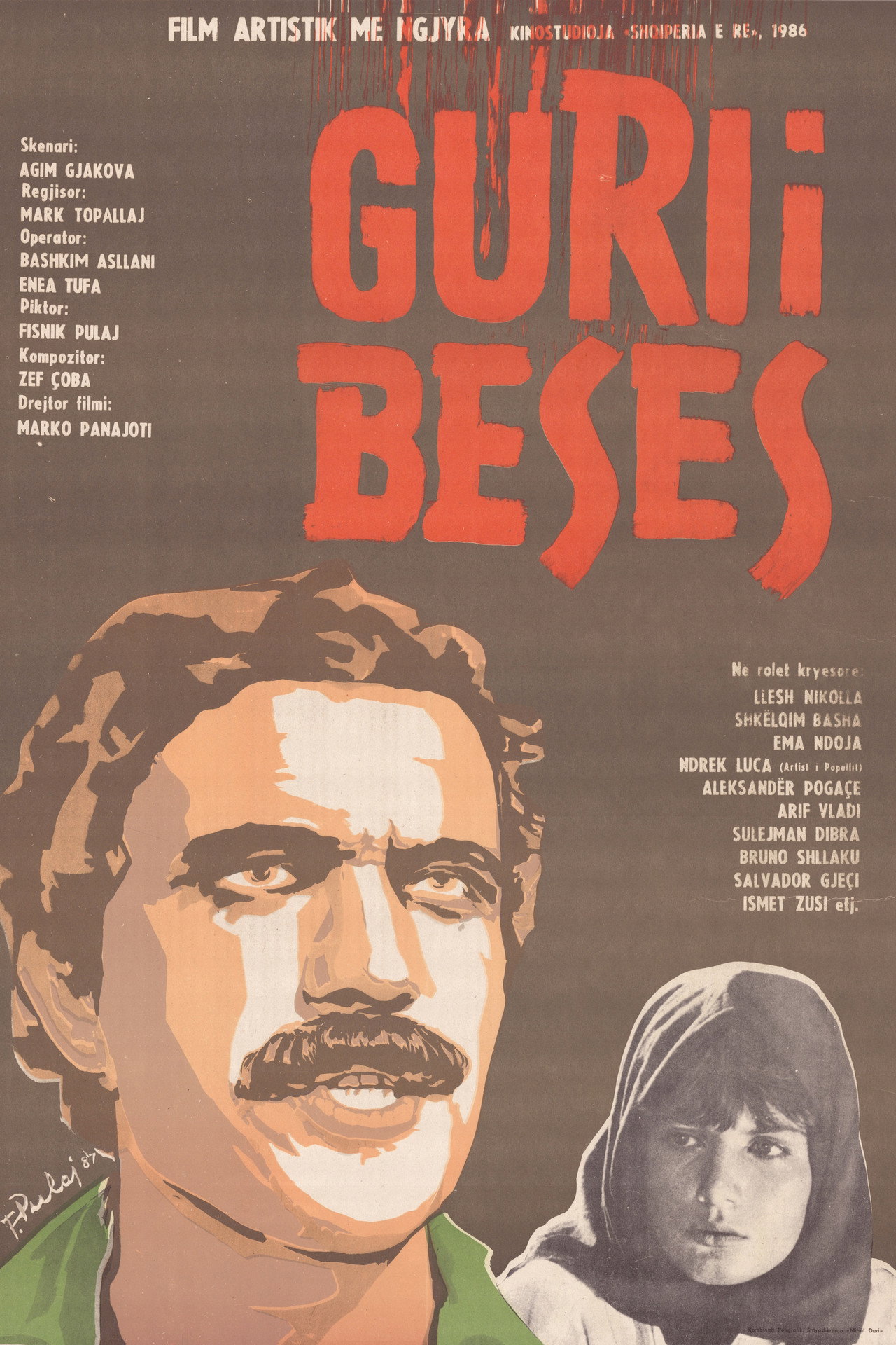 Guri i besës filmaffisch
