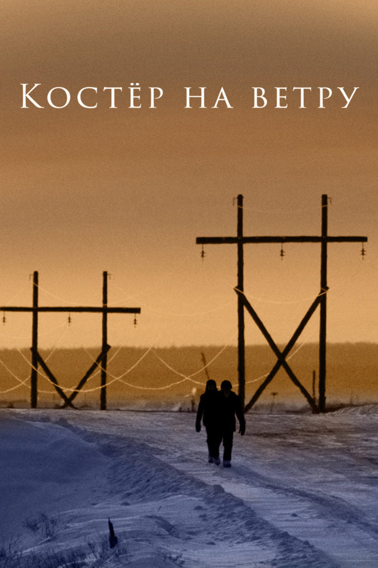 Костёр на ветру filmaffisch