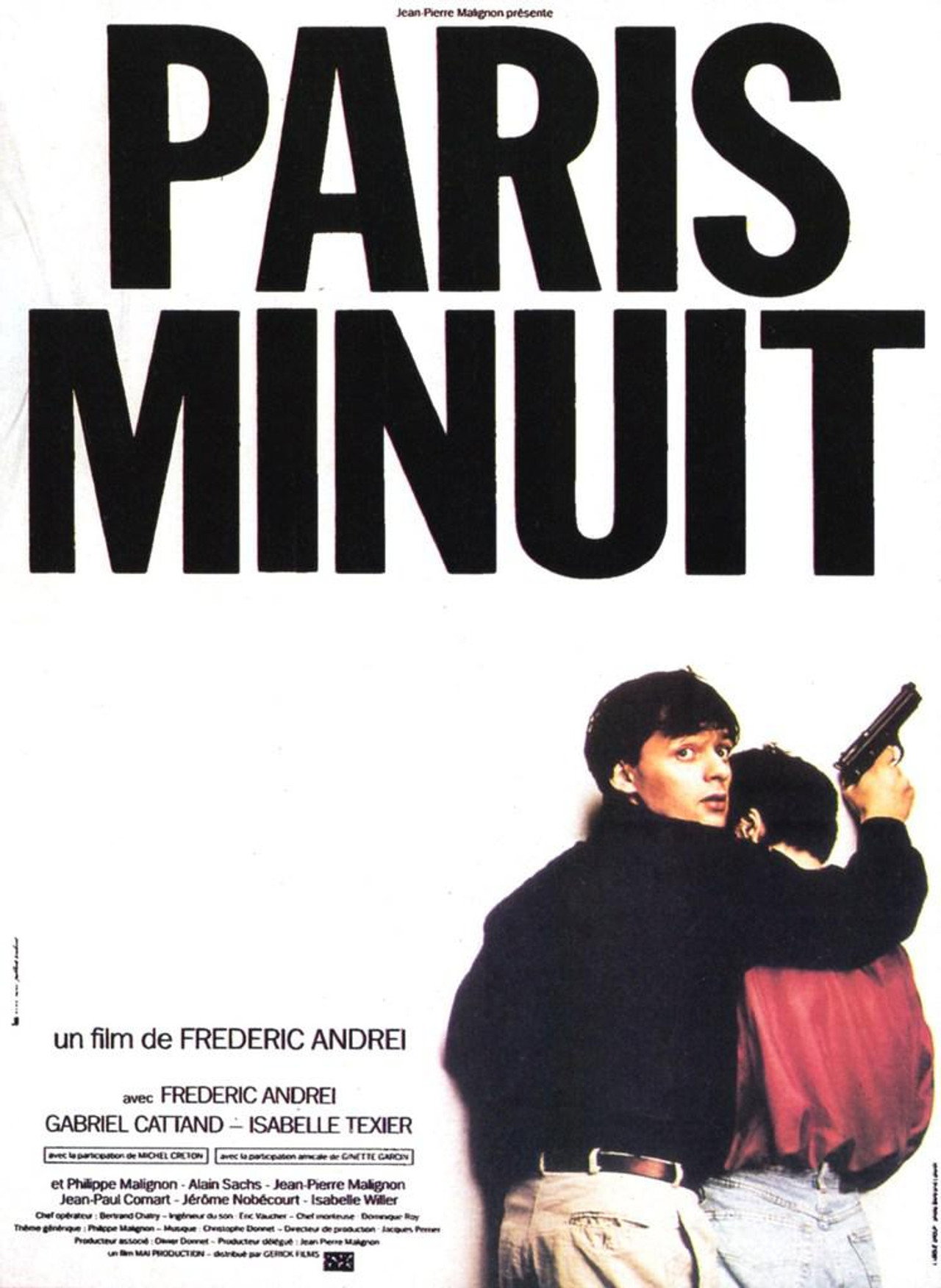 Paris minuit filmaffisch
