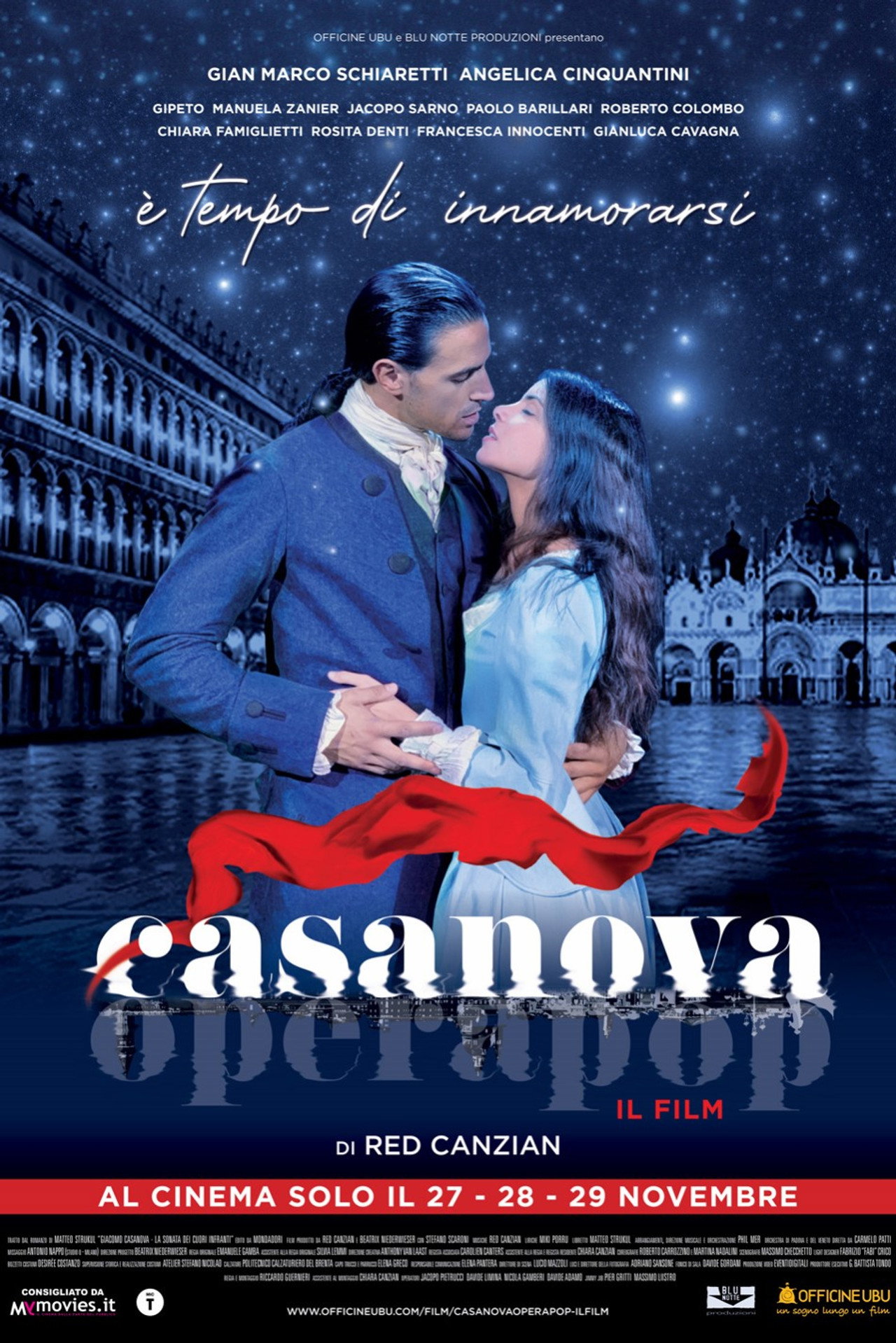 Casanova Operapop - Il film filmaffisch