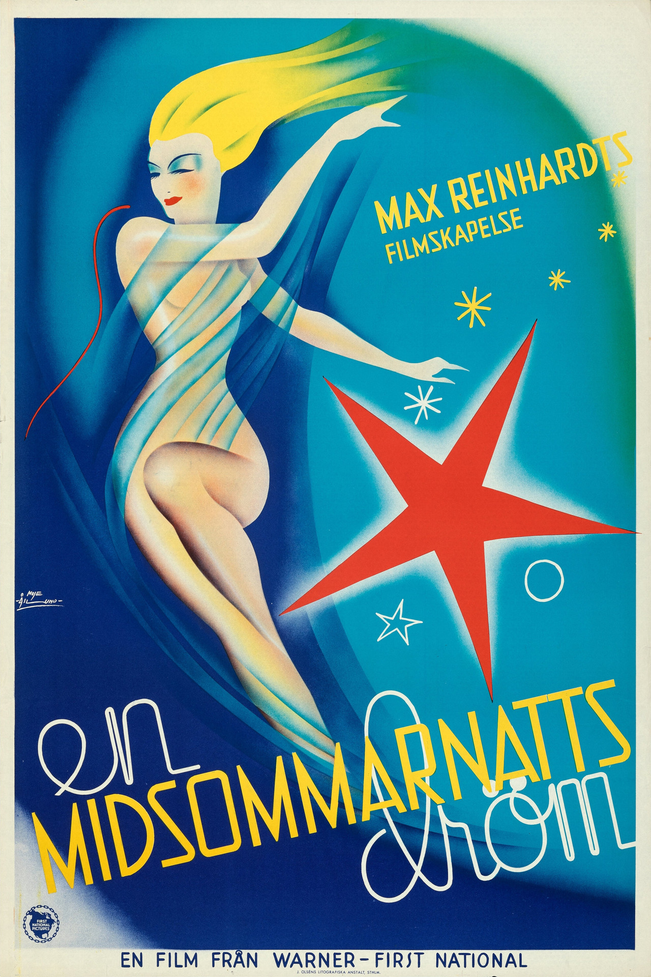 En midsommarnattsdröm filmaffisch
