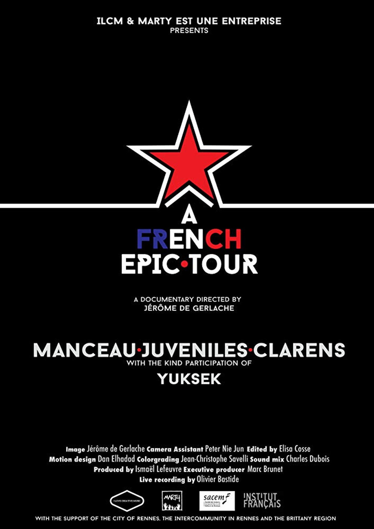 A French Epic Tour filmaffisch
