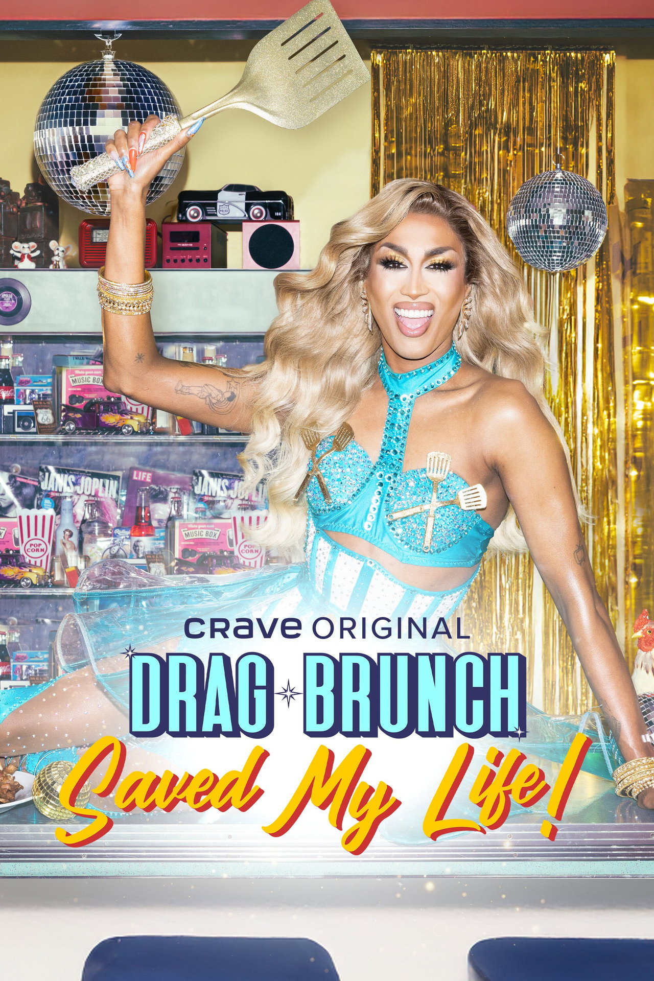 Drag Brunch Saved My Life affisch