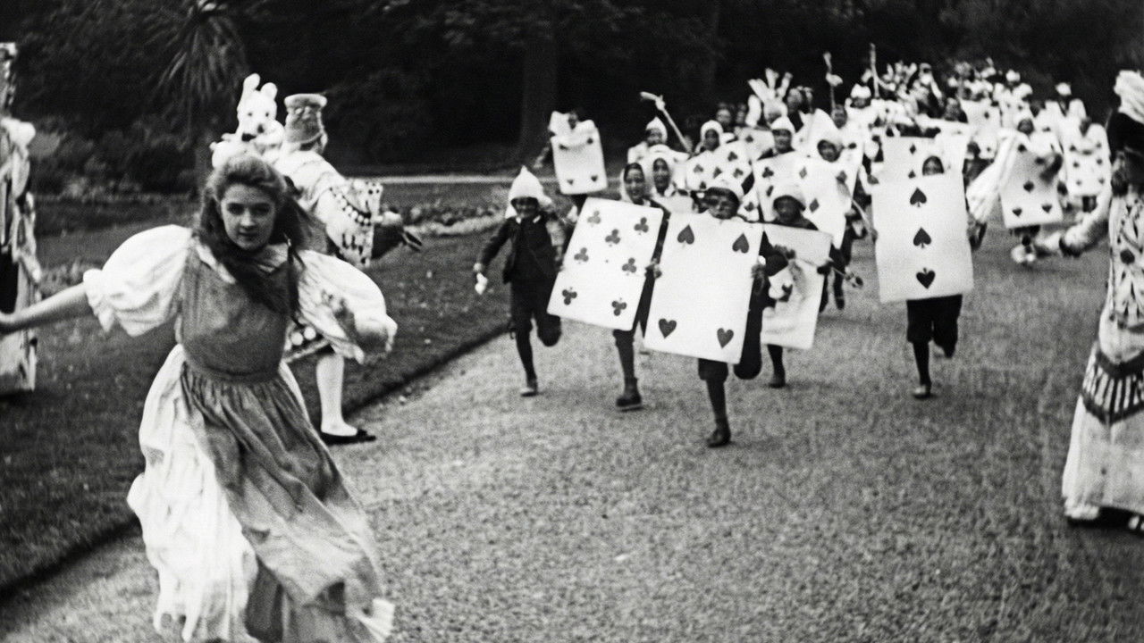 Alice in Wonderland backdrop