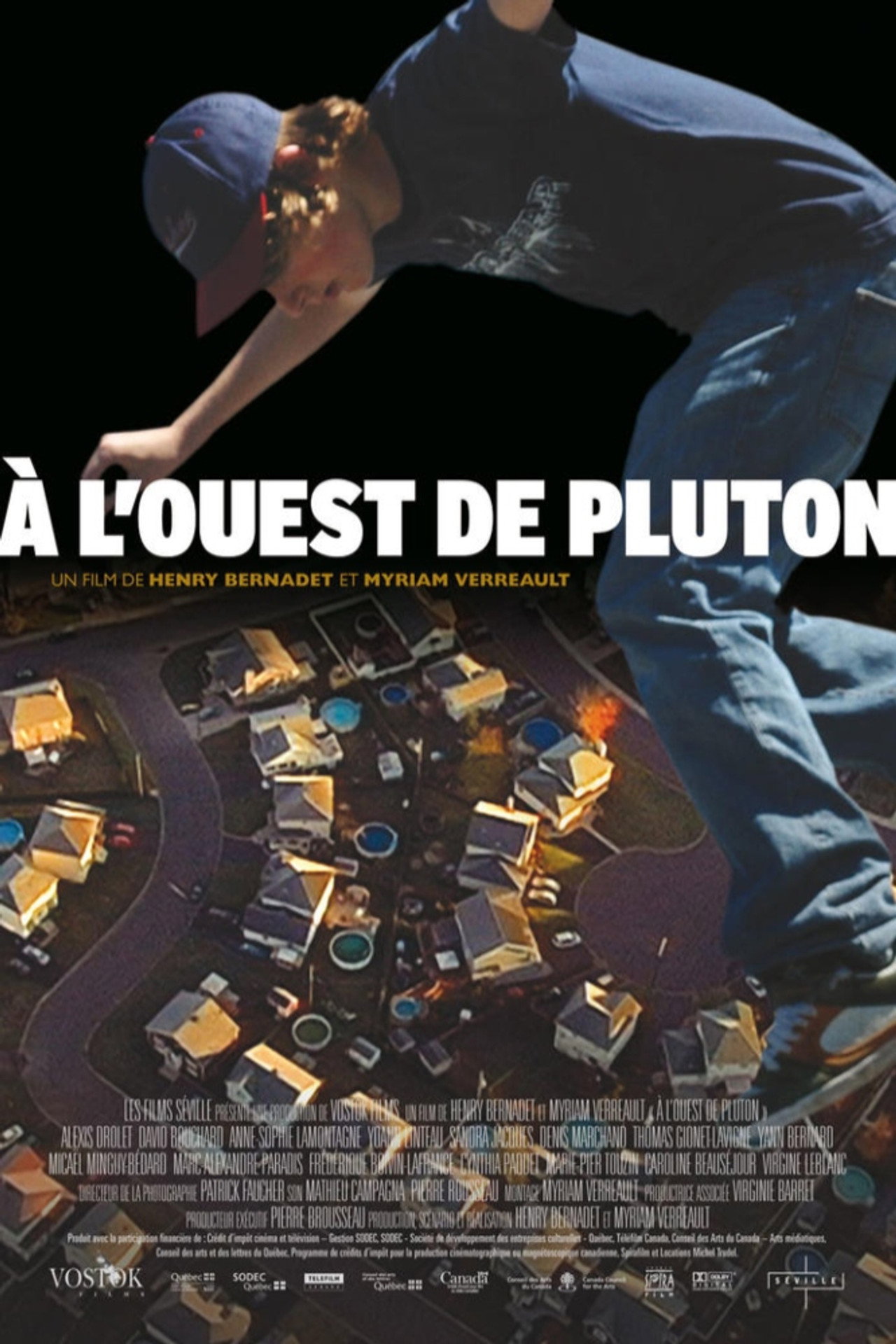 À l'ouest de Pluton filmaffisch