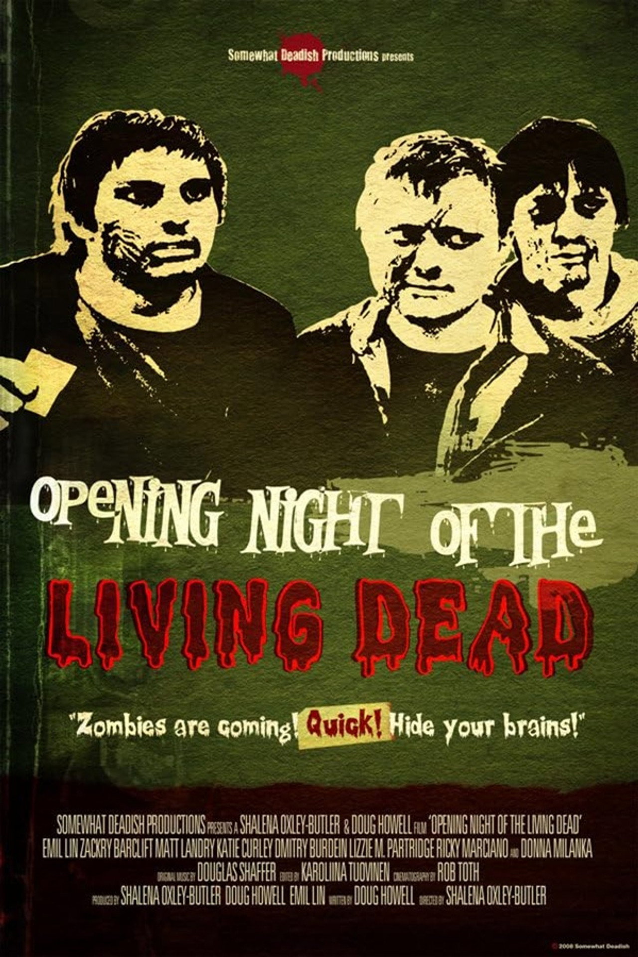 Opening Night of the Living Dead filmaffisch
