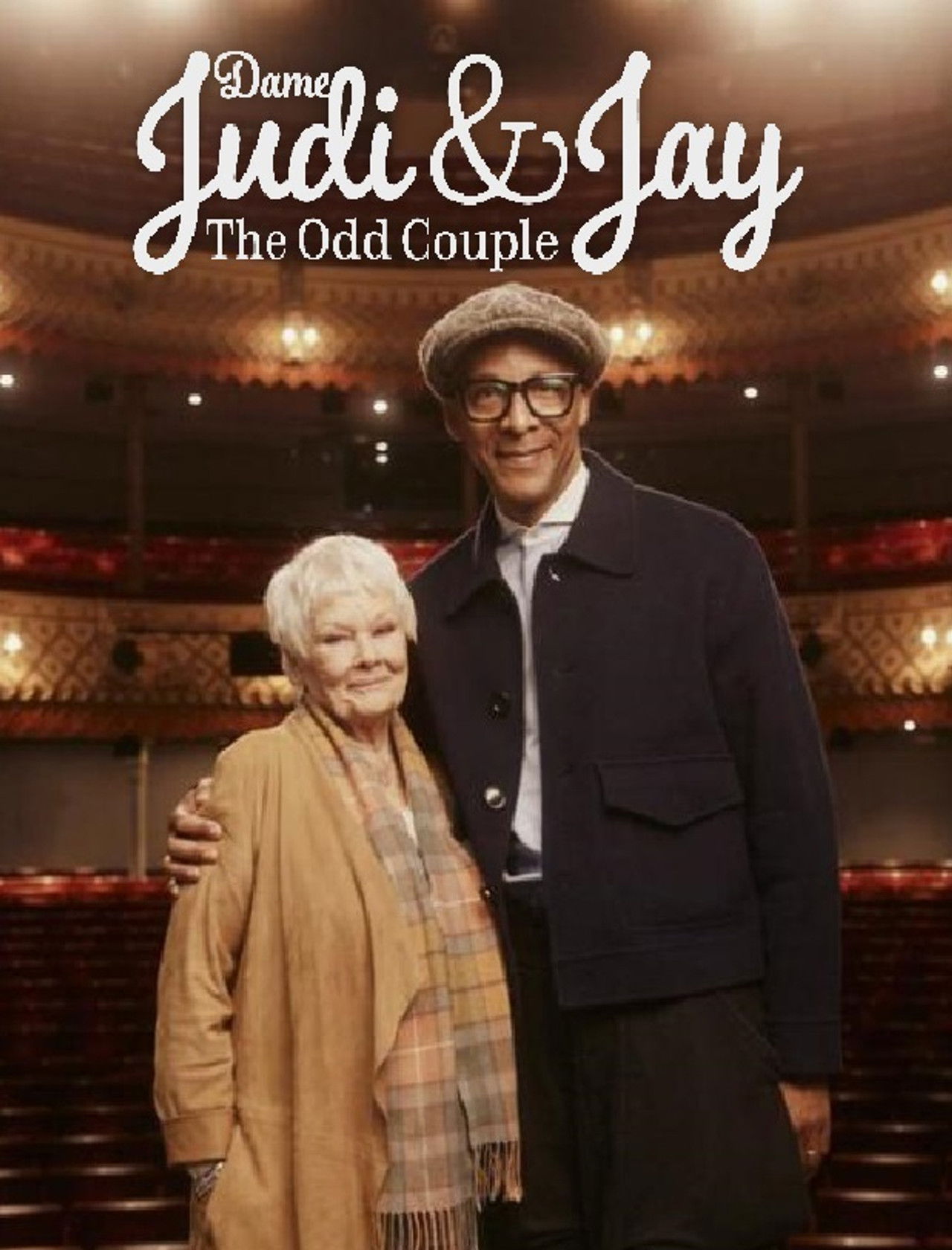 Banner Dame Judi and Jay: The Odd Couple