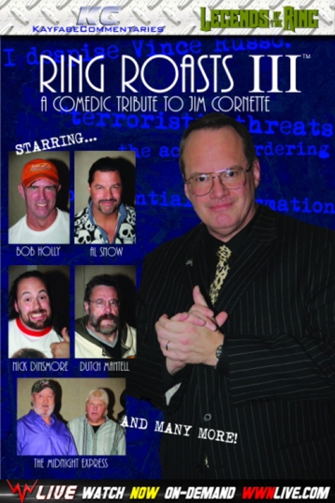 Ring Roasts III: The Roast of Jim Cornette Backdrop