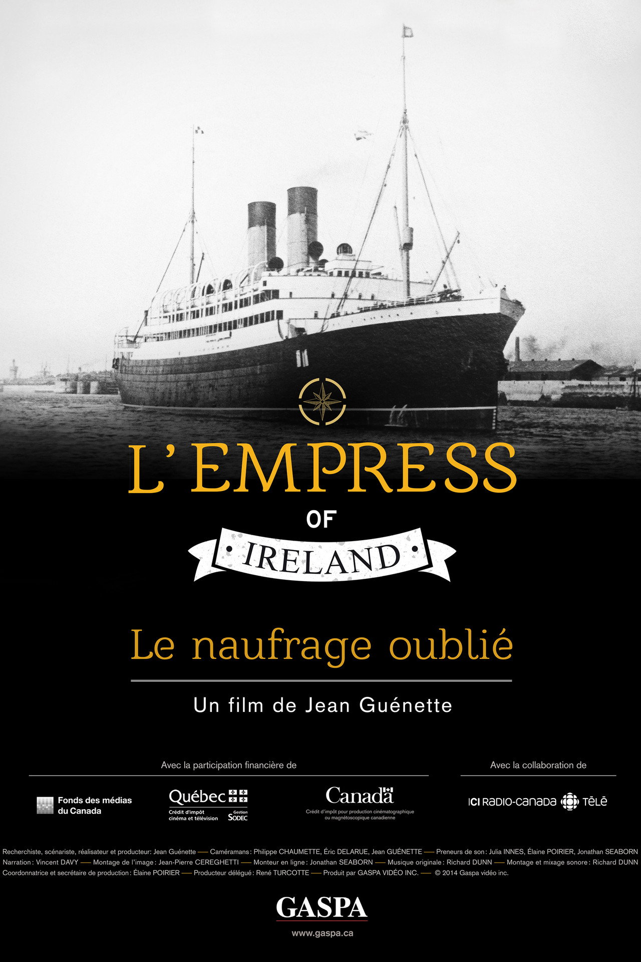 L'Empress of Ireland, le naufrage oublié filmaffisch