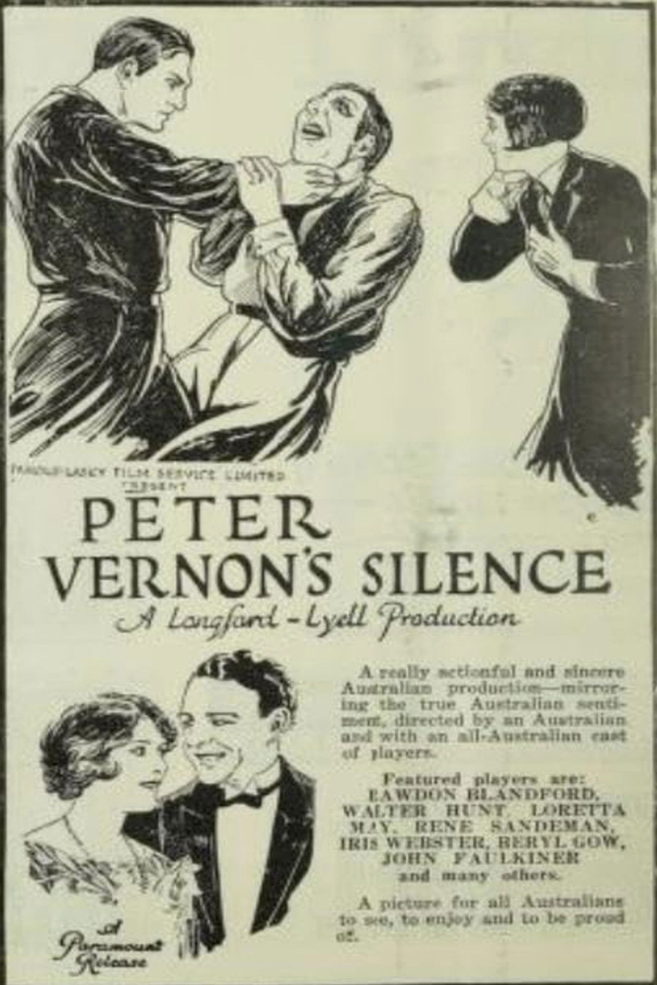 Peter Vernon's Silence Backdrop