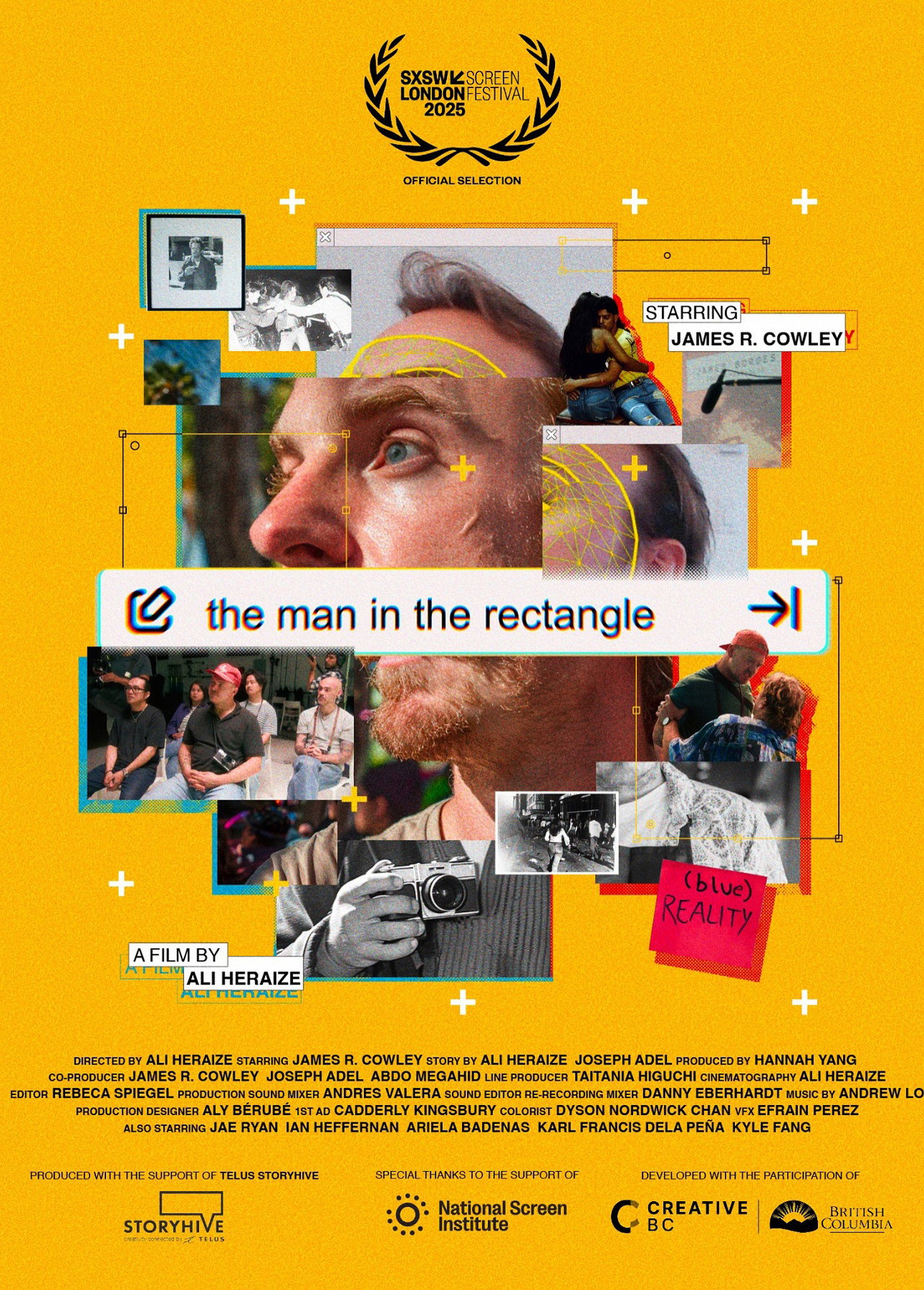 The Man in the Rectangle filmaffisch