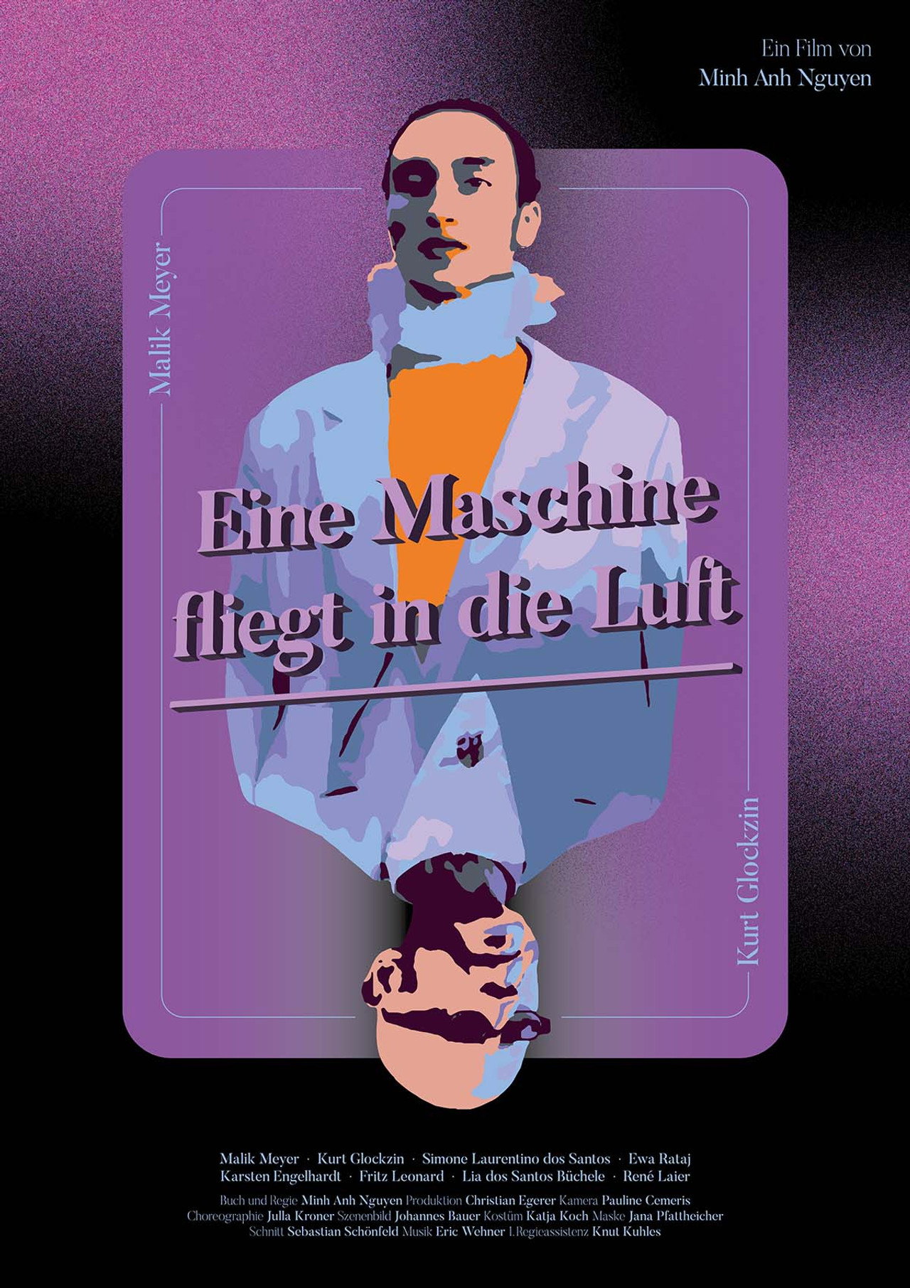 Eine Maschine fliegt in die Luft