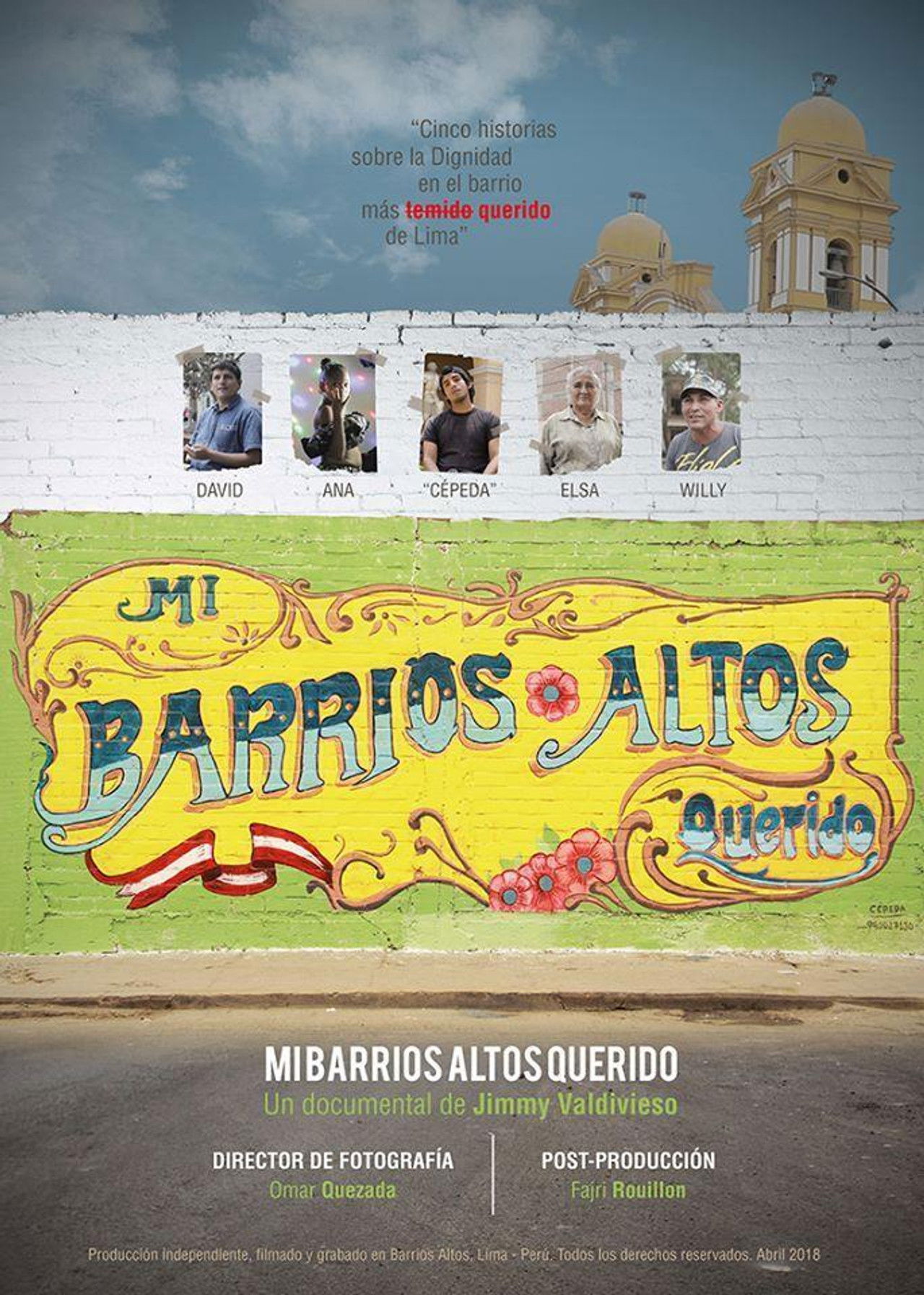 Mi Barrios Altos querido poster