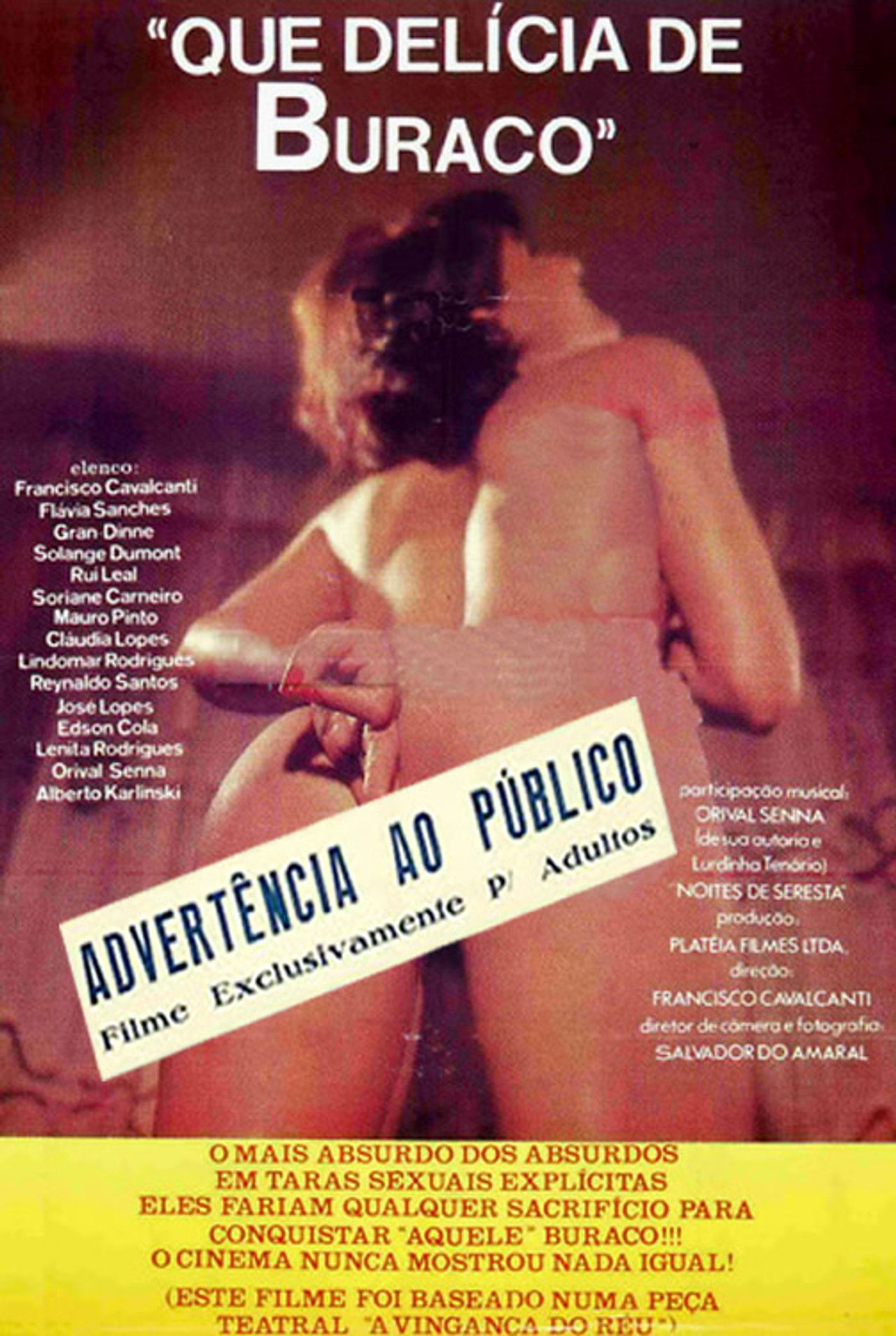 Que Delícia de Buraco Backdrop