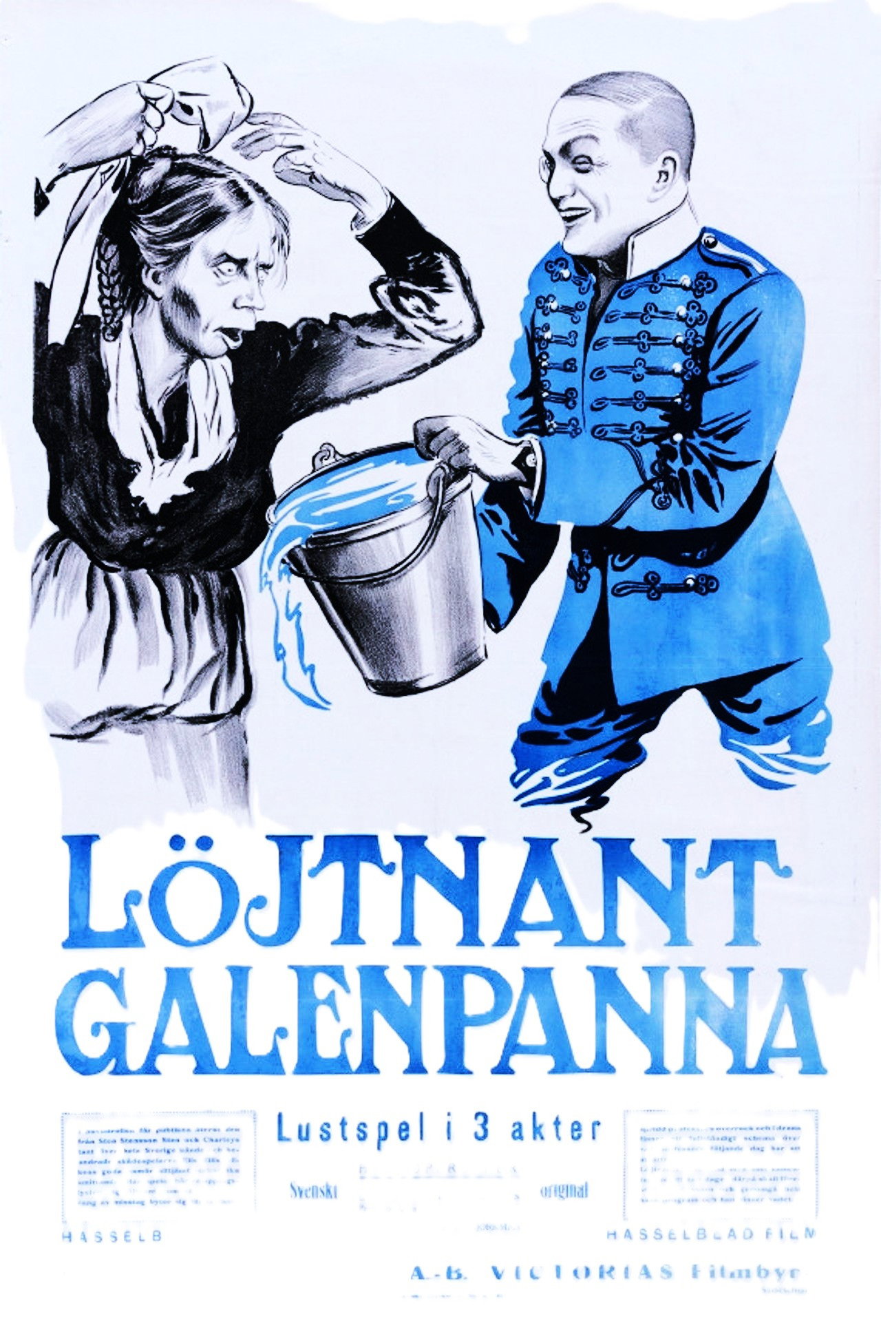 Löjtnant Galenpanna filmaffisch