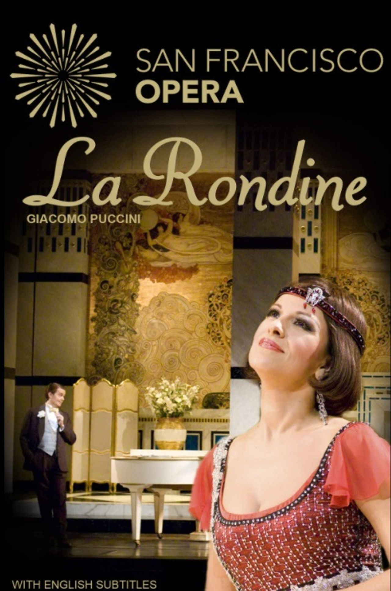 La Rondine - San Francisco Opera Backdrop