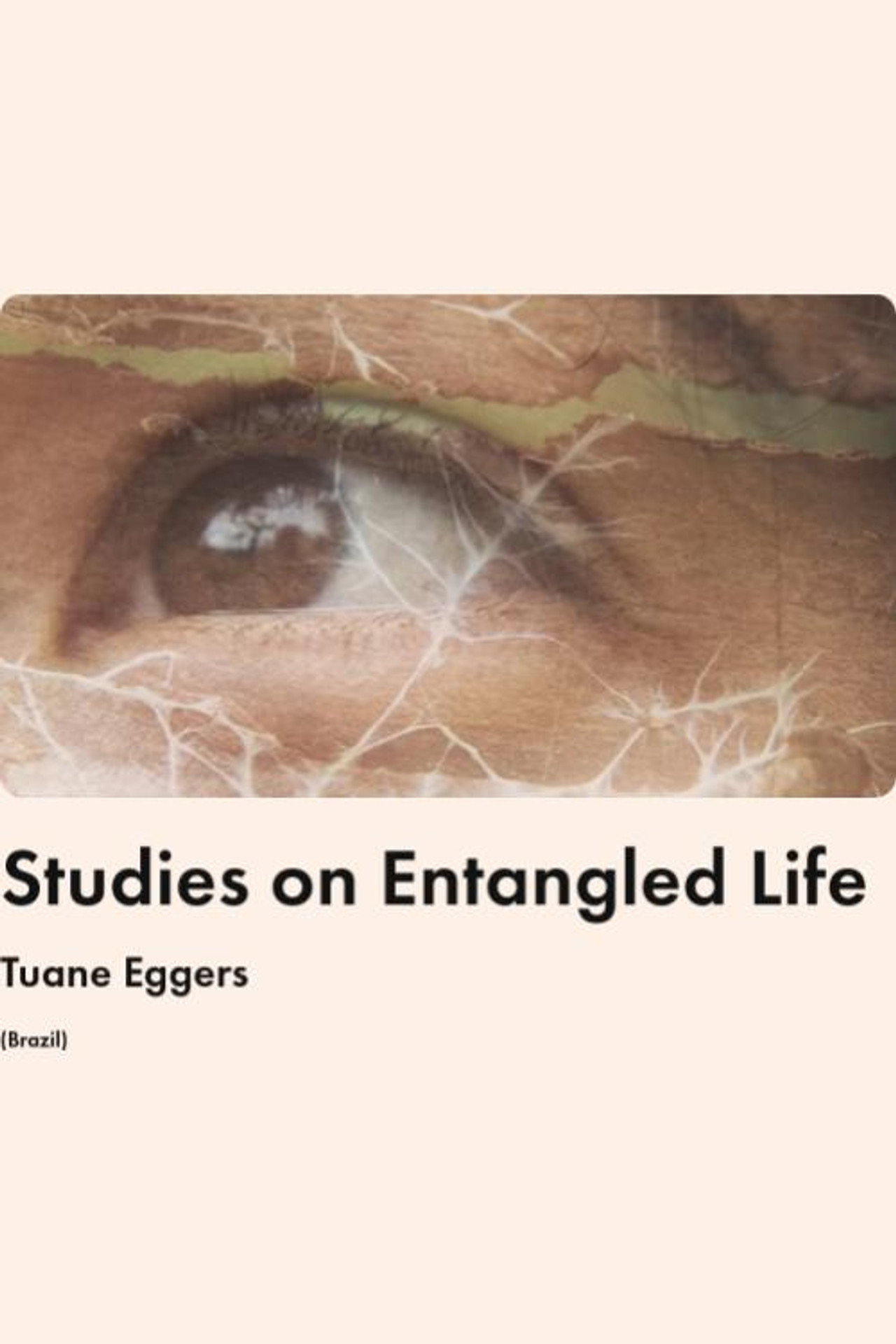 Studies on Entangled Life Backdrop