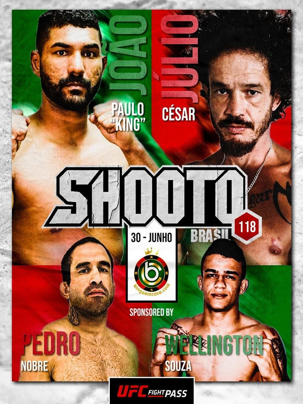 Shooto Brasil 118 Backdrop