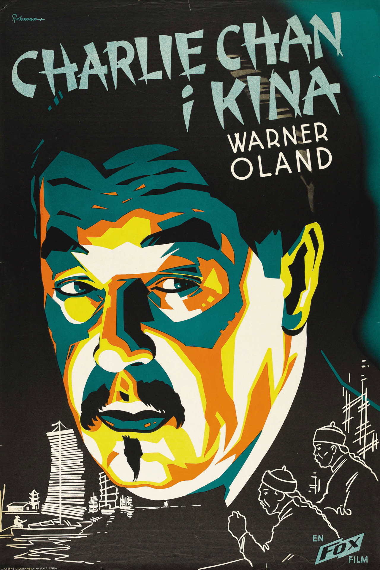Charlie Chan i Kina filmaffisch