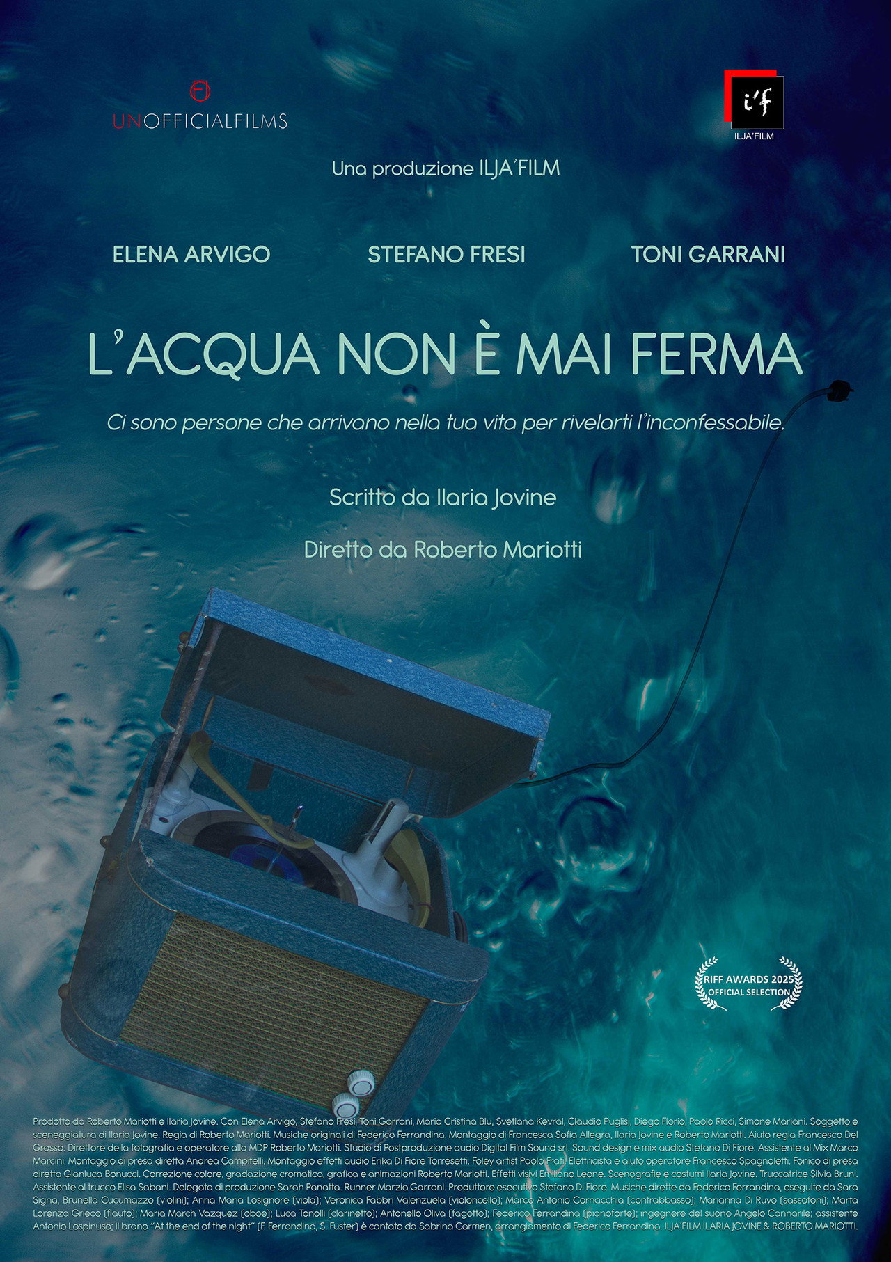 L’acqua non è mai ferma poster
