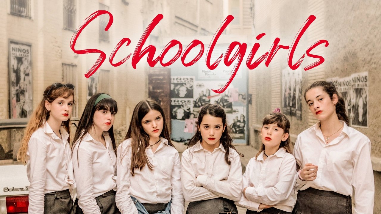 Schoolgirls background