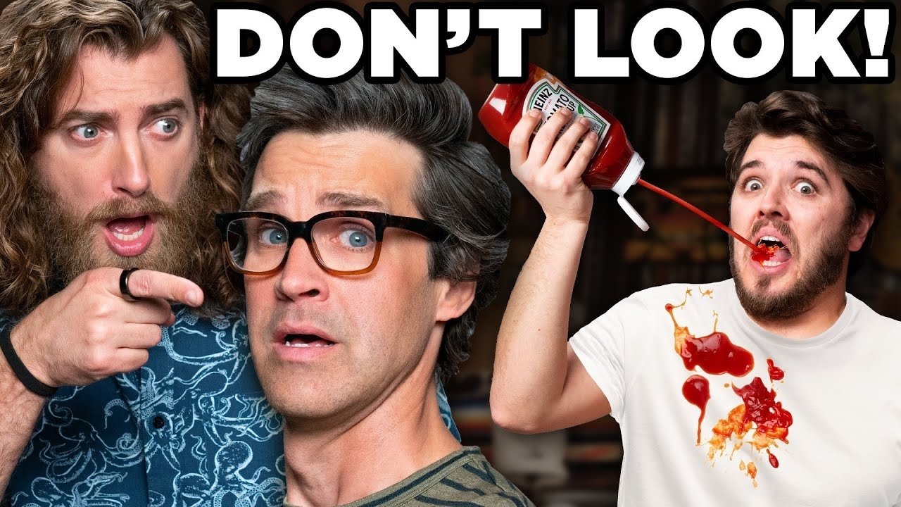 Good Mythical Morning - Season 21 Episode 54 : Try Not To Look Challenge