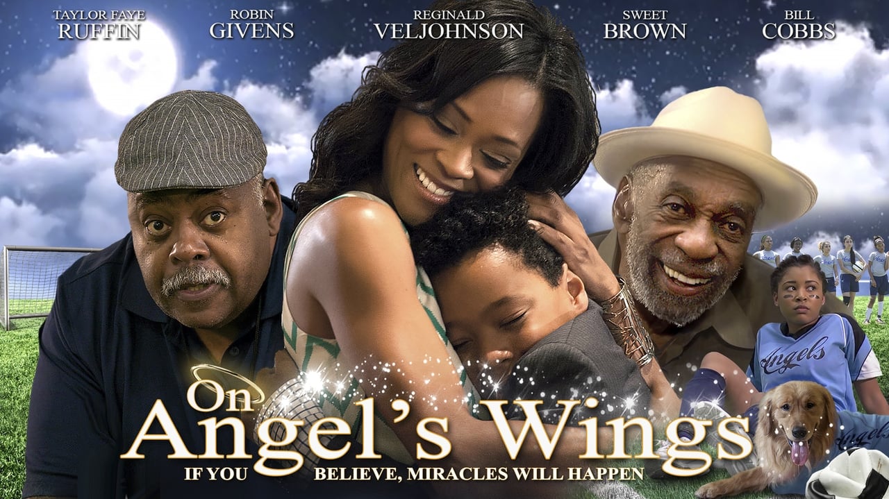 On Angel's Wings background