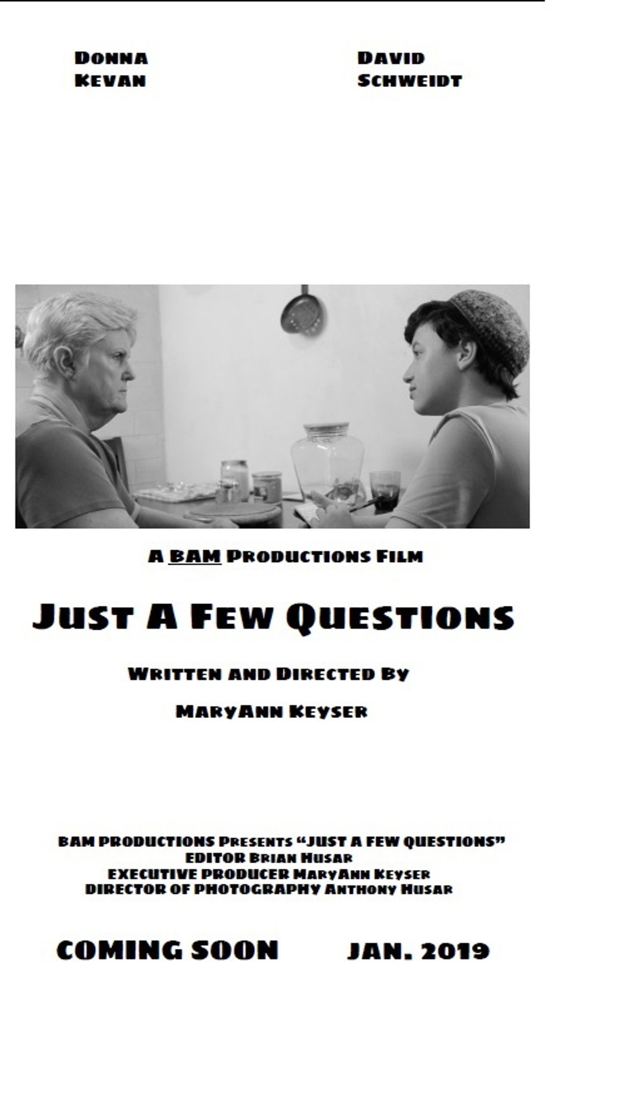 Just a Few Questions filmaffisch