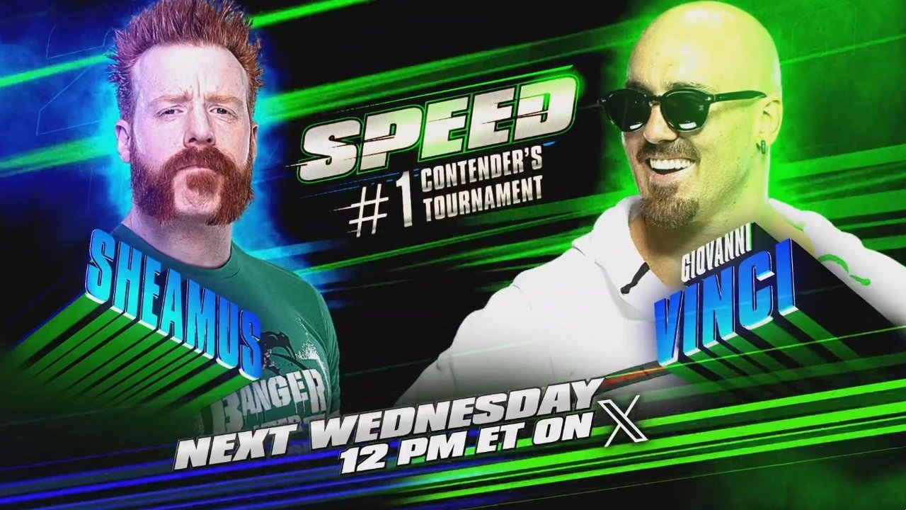 WWE Speed - Season 1 Episode 37 : Sheamus vs Giovanni Vinci