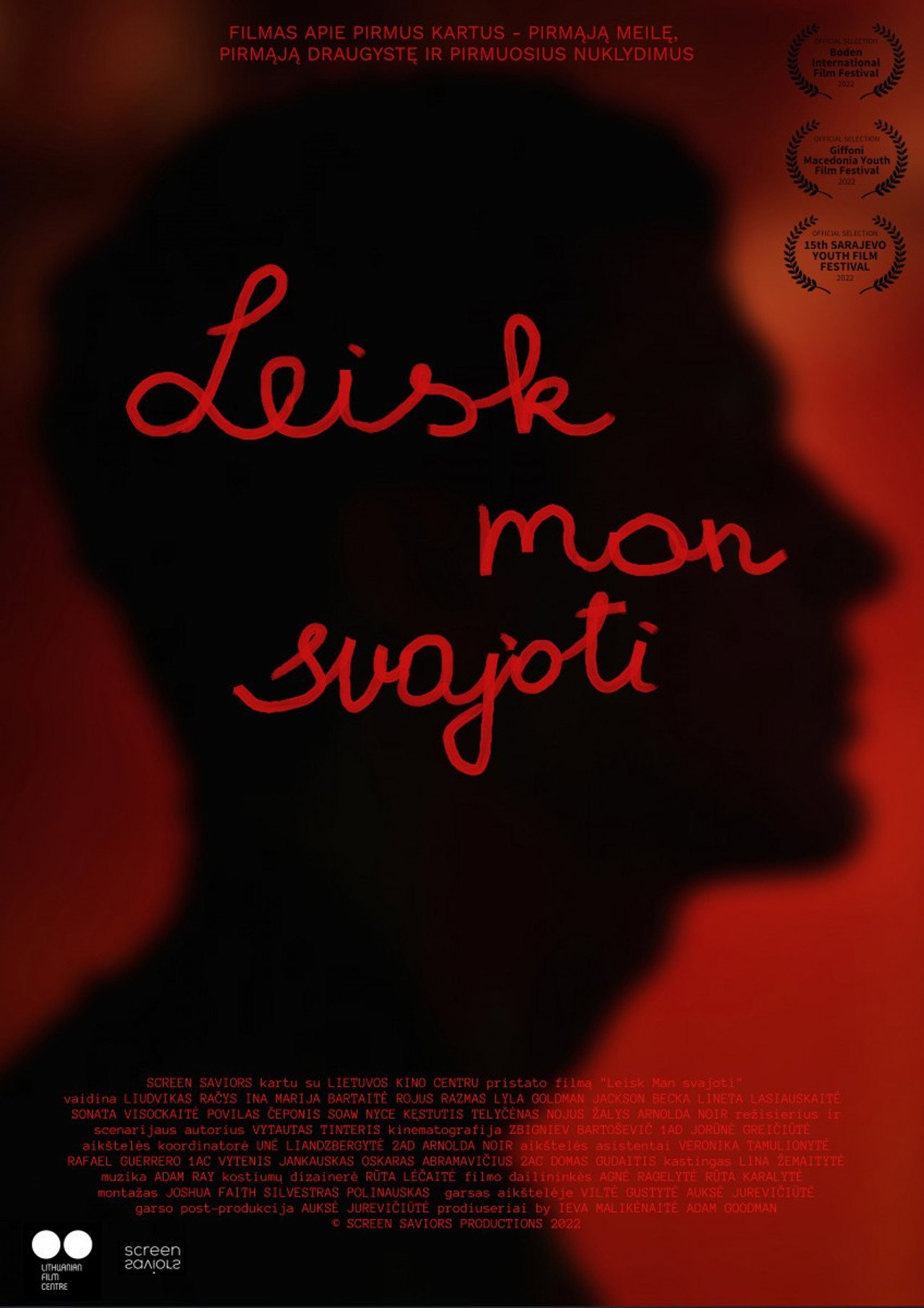 Leisk man svajoti filmaffisch