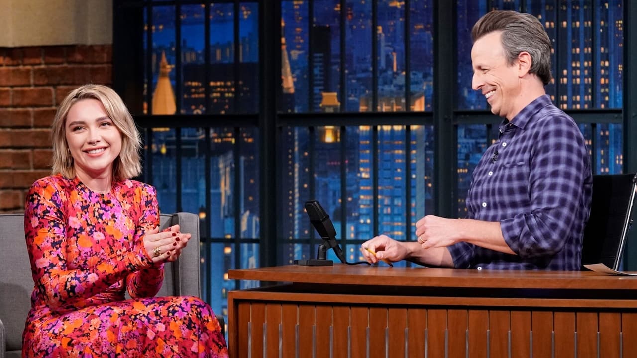 Late Night with Seth Meyers - Season 10 Episode 22 : Florence Pugh, Steve Kornacki