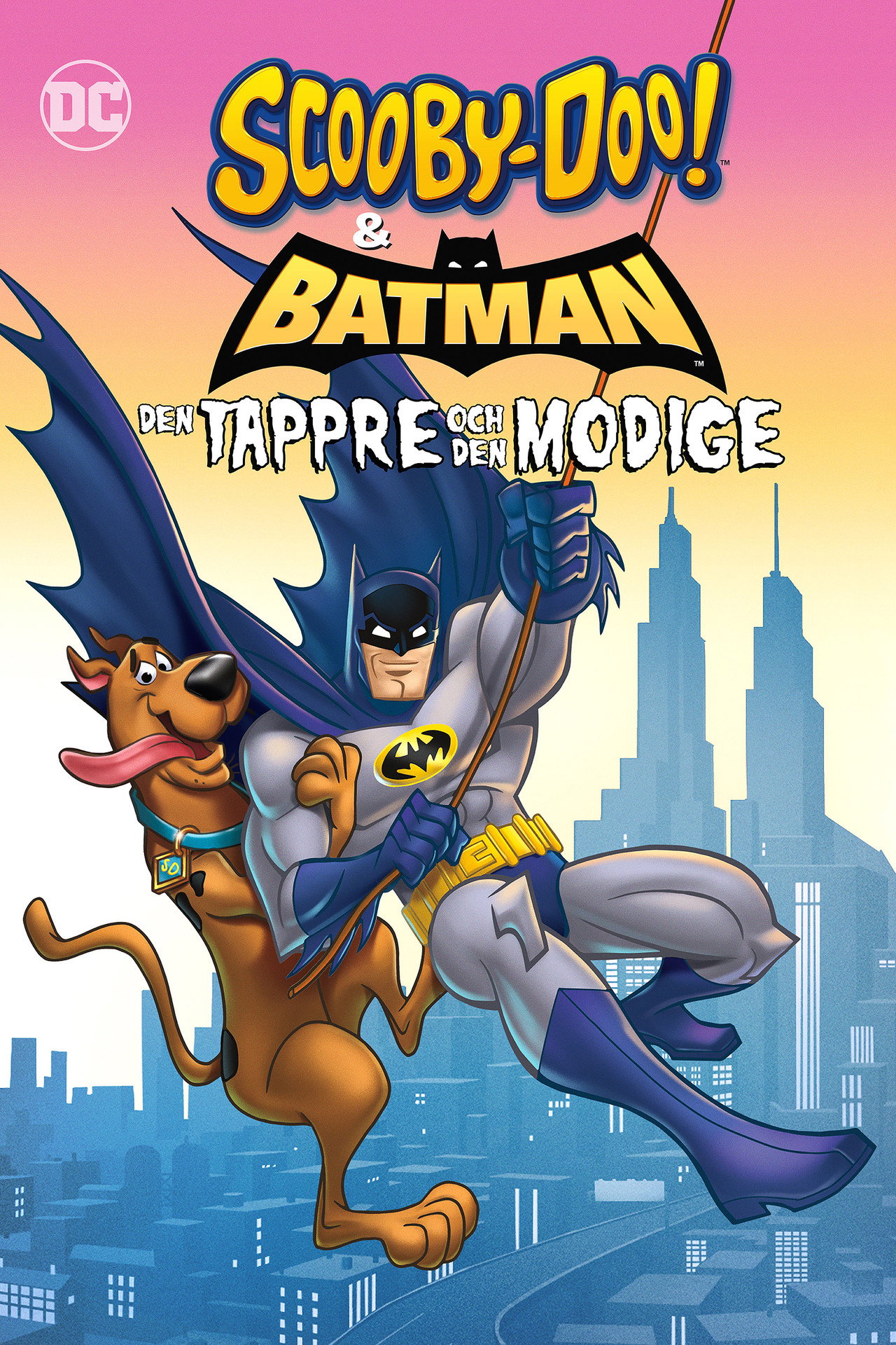 Scooby-Doo! & Batman: Den tappre och den modige filmaffisch