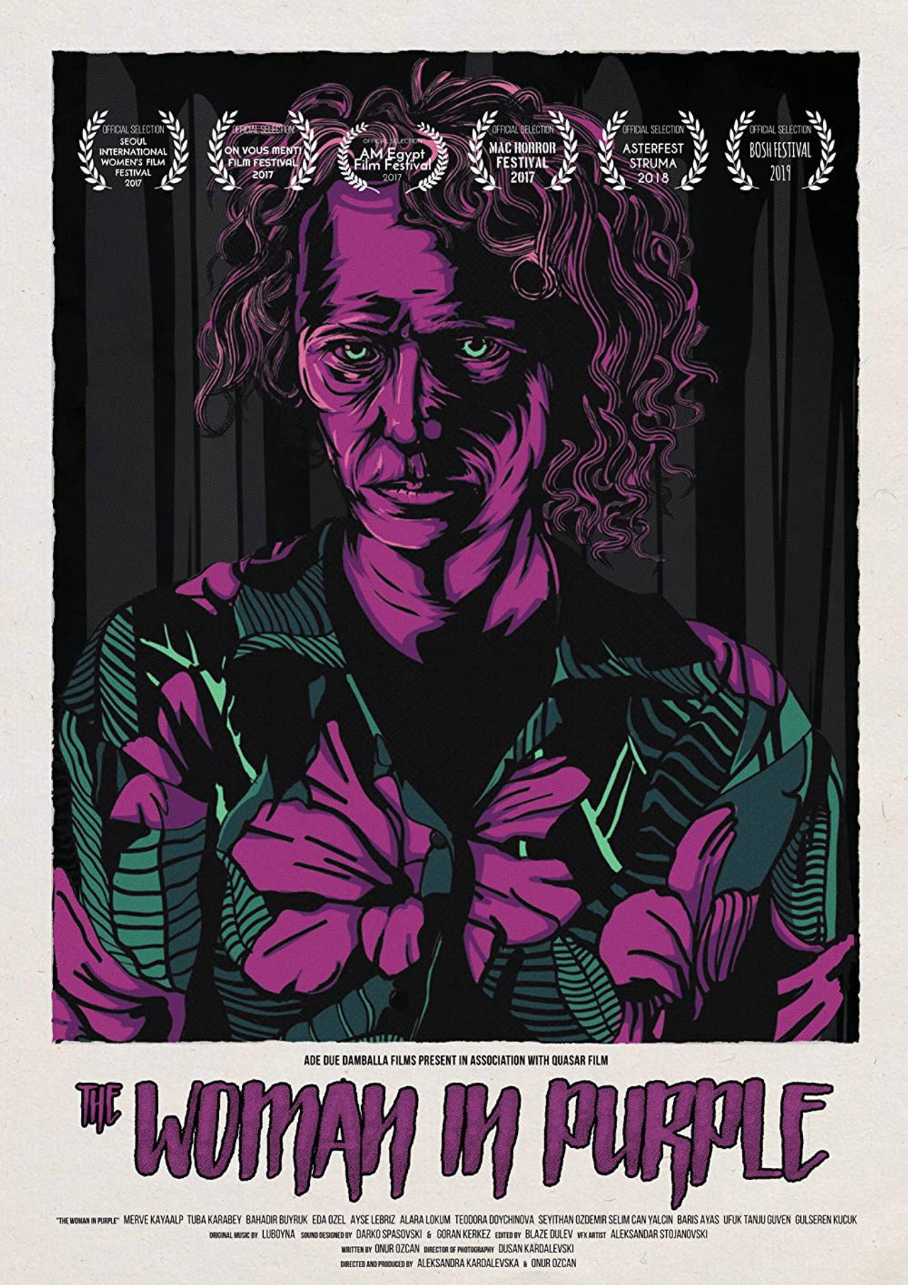 The Woman in Purple filmaffisch