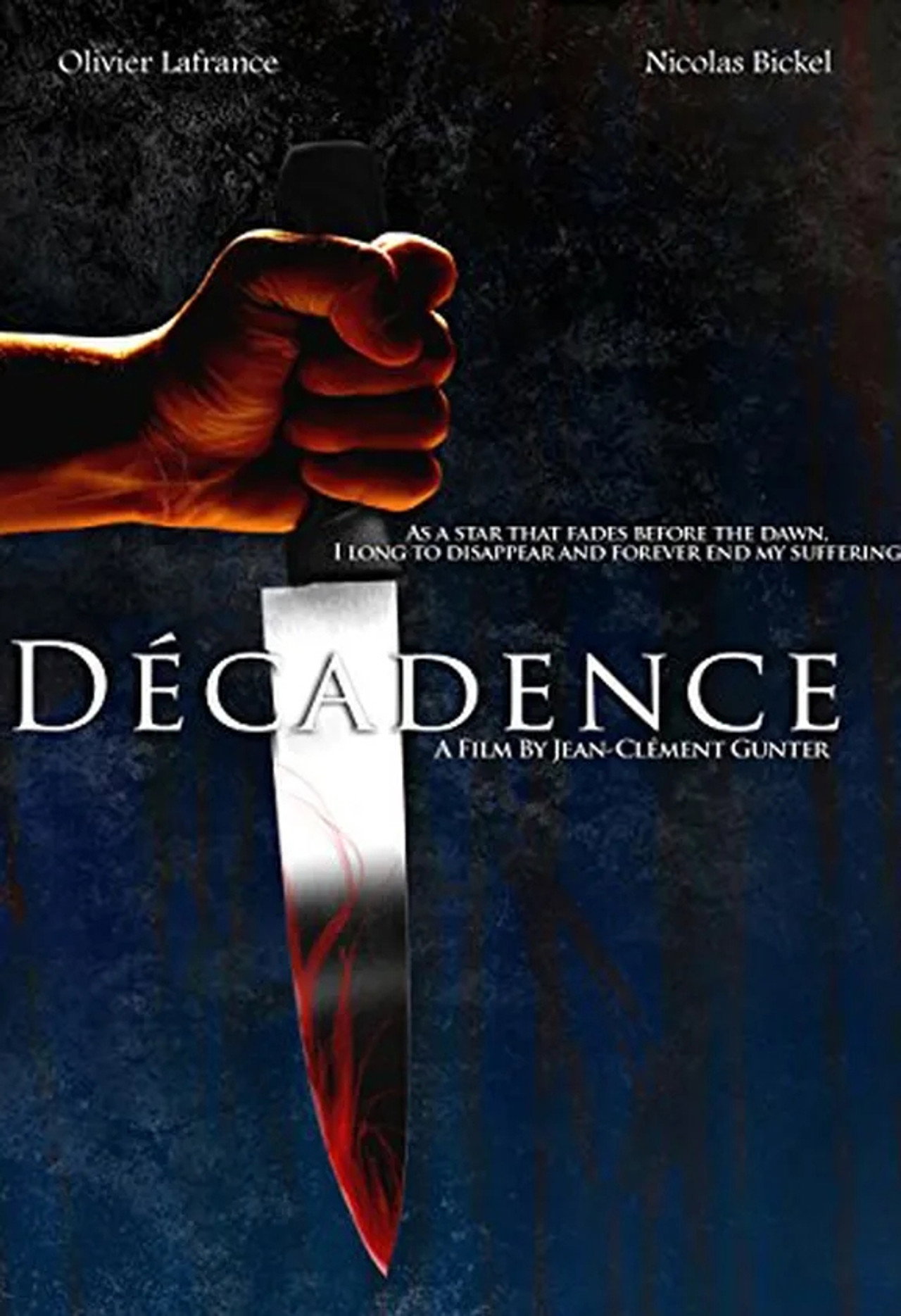 Décadence filmaffisch