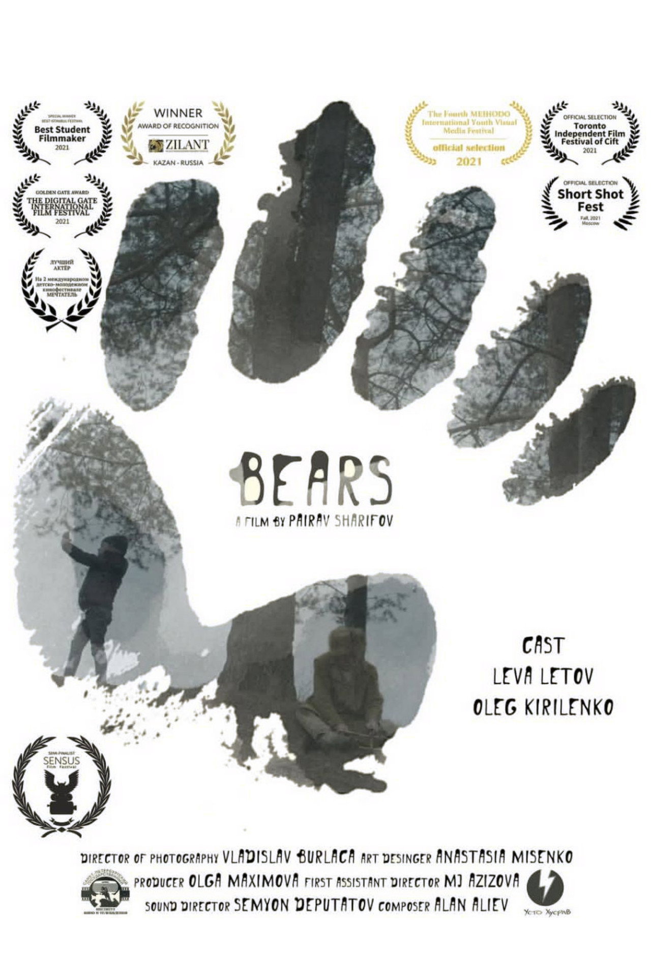 Медведи filmaffisch