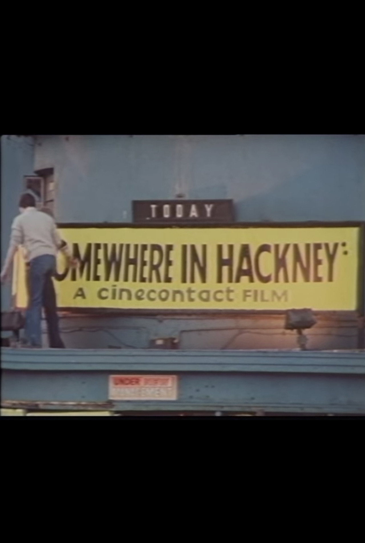 Somewhere in Hackney filmaffisch