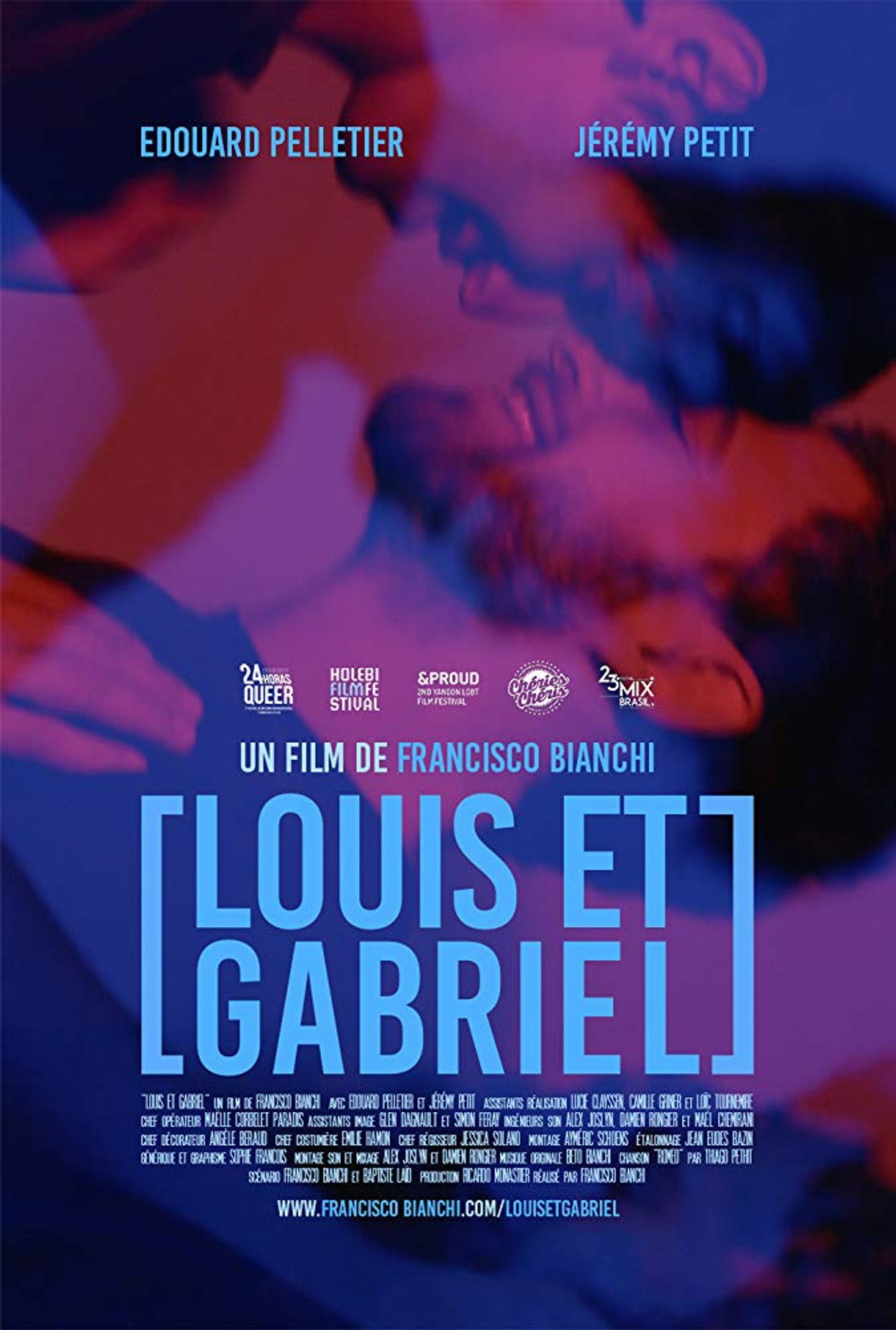 Louis et Gabriel filmaffisch