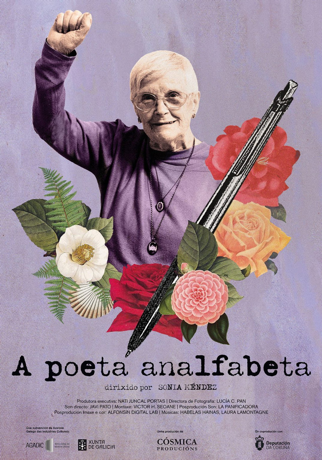 A poeta analfabeta filmaffisch