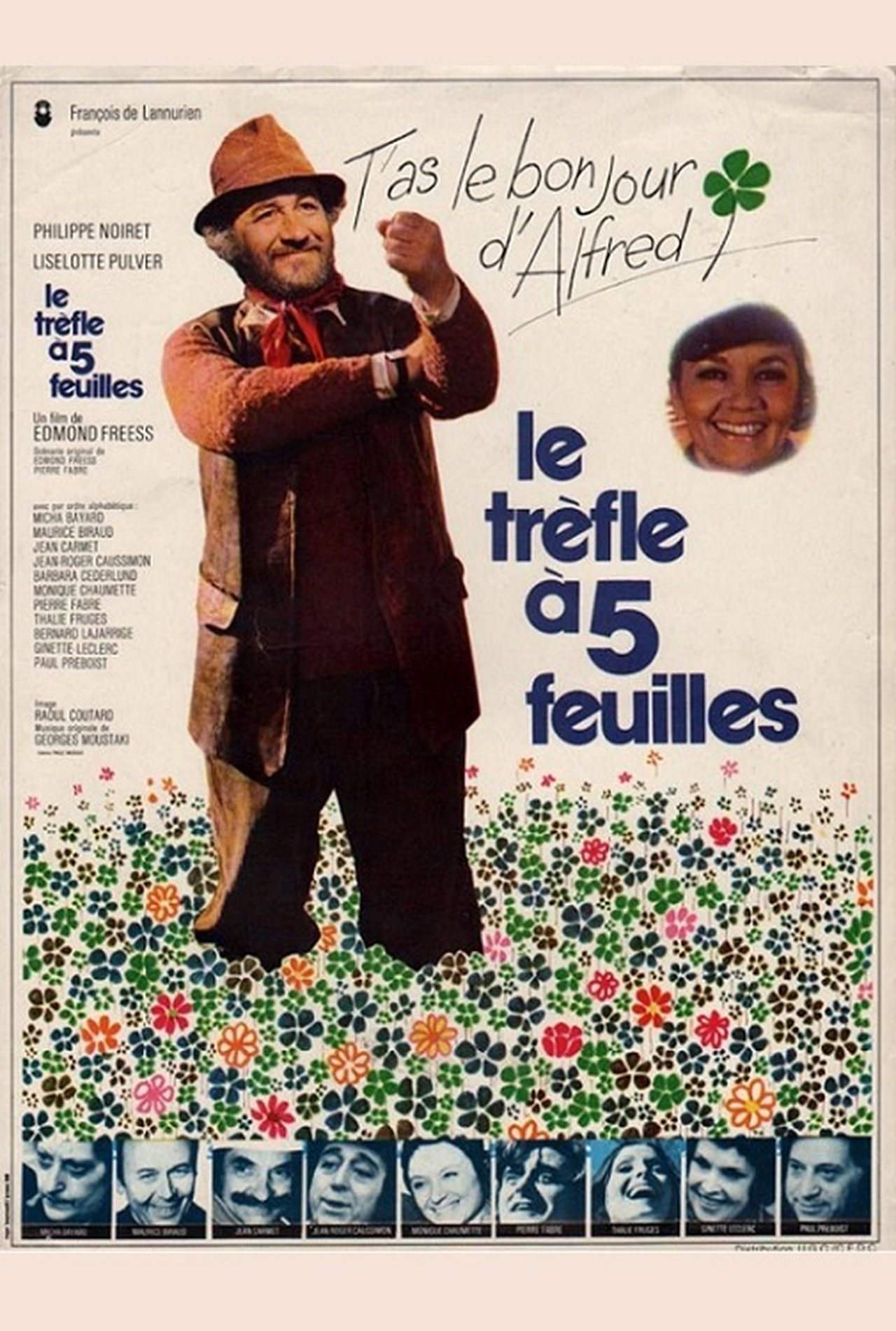 Le trèfle à cinq feuilles poster