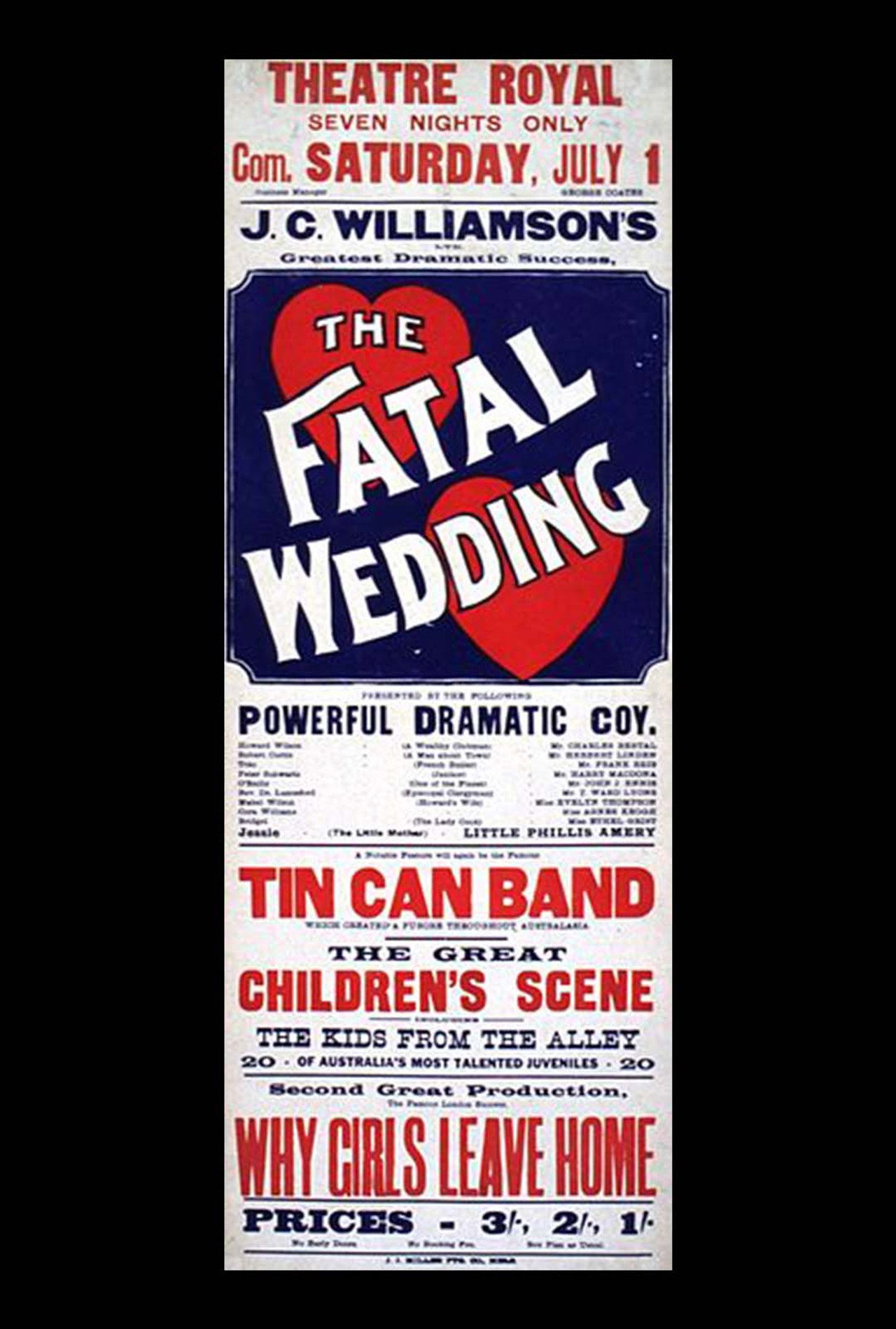 The Fatal Wedding filmaffisch