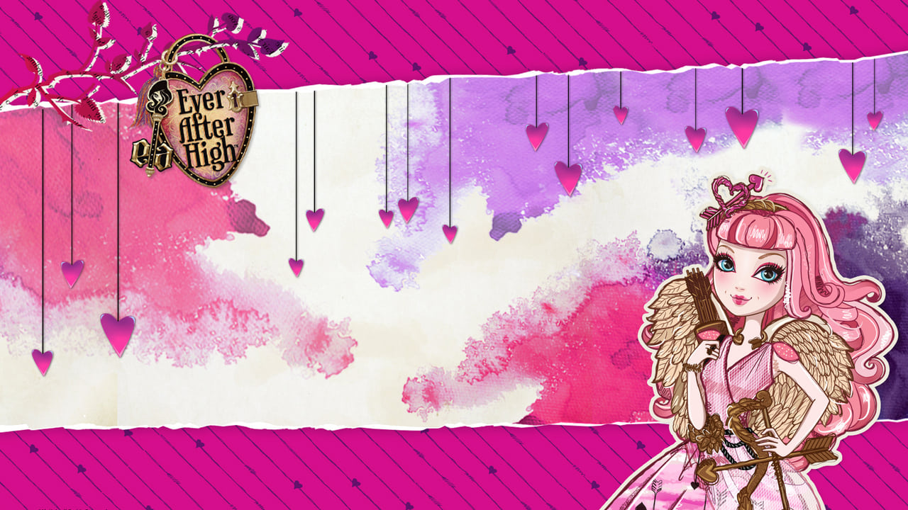 Ever After High: True Hearts Day Backdrop Image