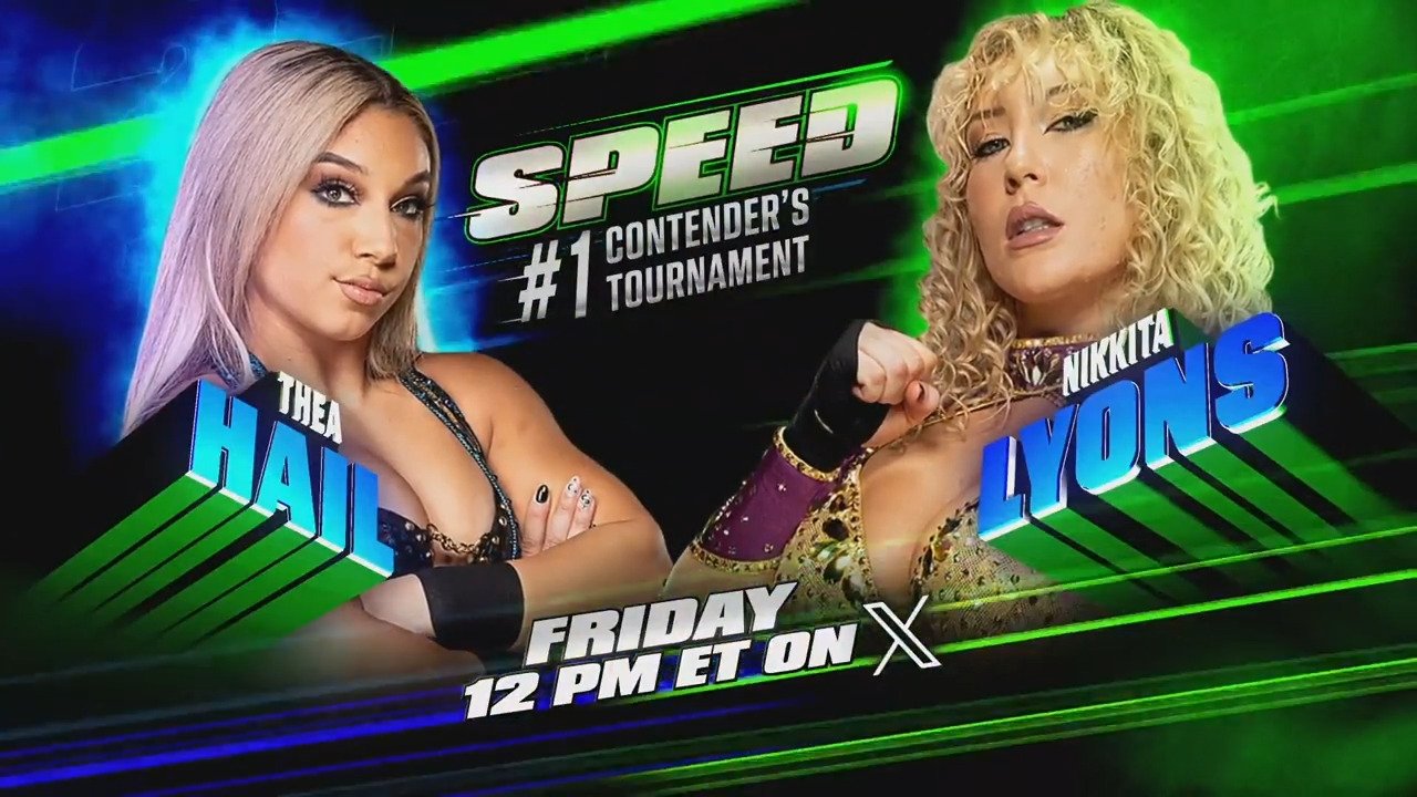 WWE Speed - Season 2 Episode 32 : June 27, 2025 - Nikkita Lyons vs Thea Hail