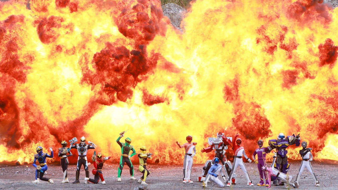 No. 1 Sentai Gozyuger VS Boonboomger backdrop